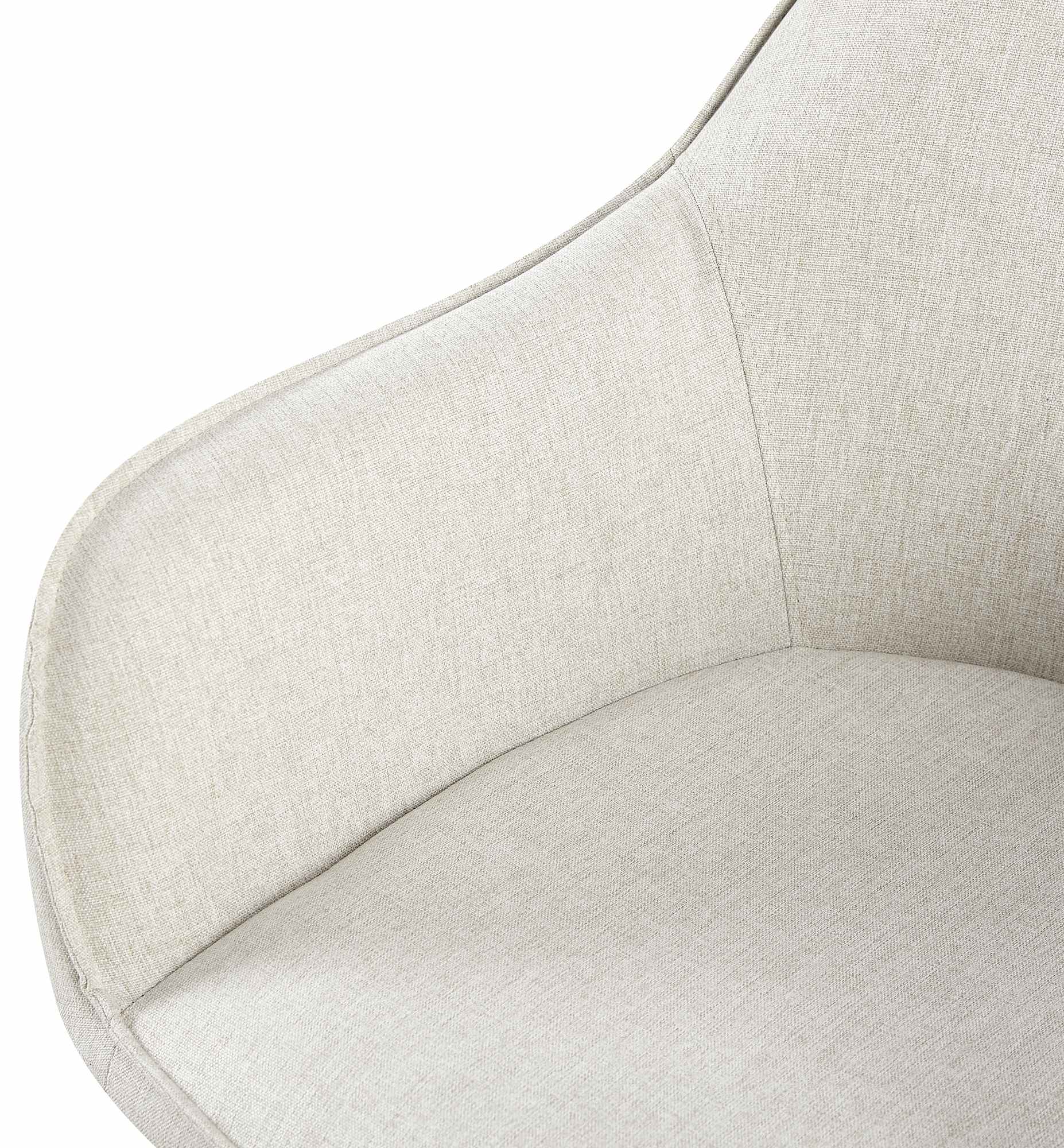 Esszimmerstuhl Boise Stoff creme