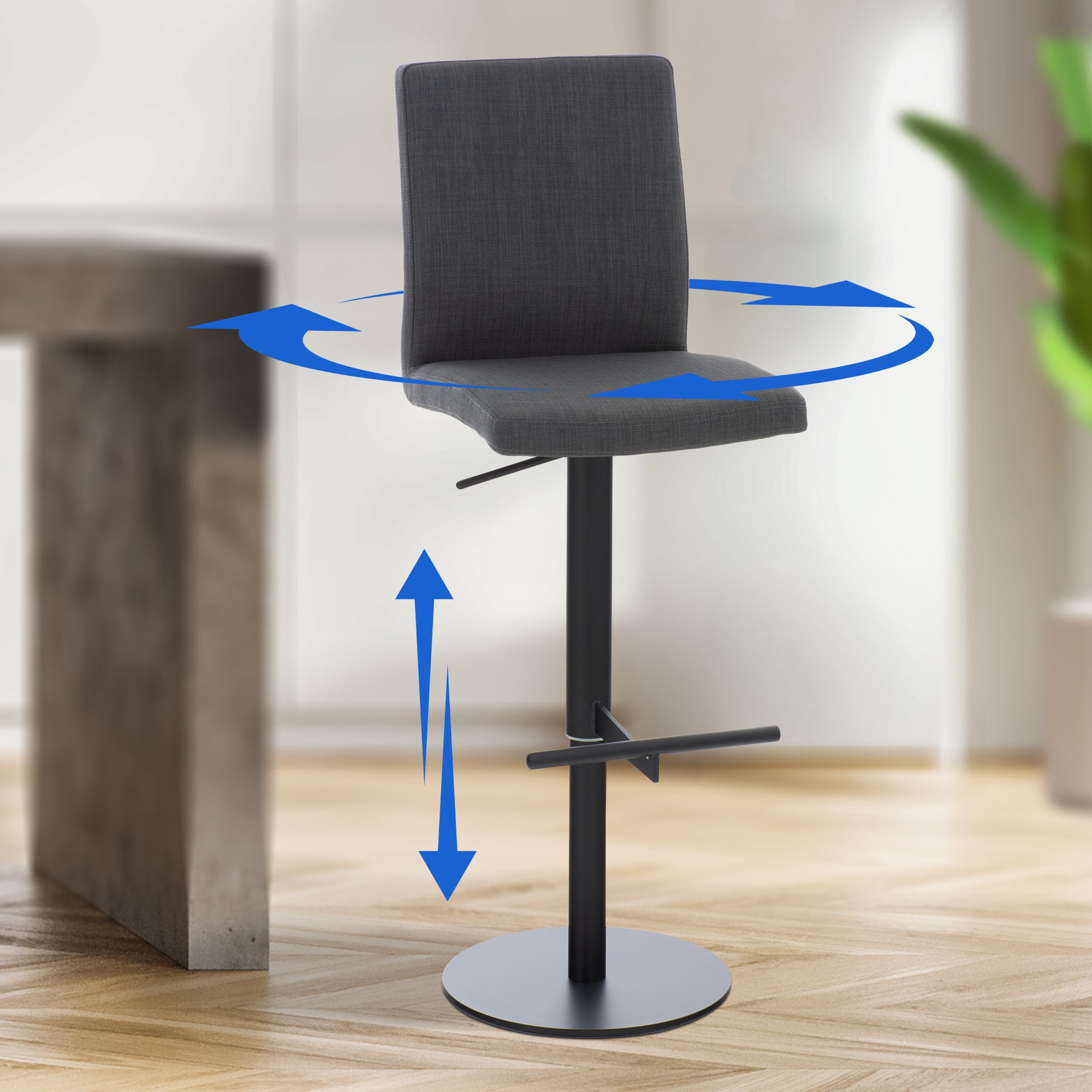 Barhocker Cadiz Stoffbezug