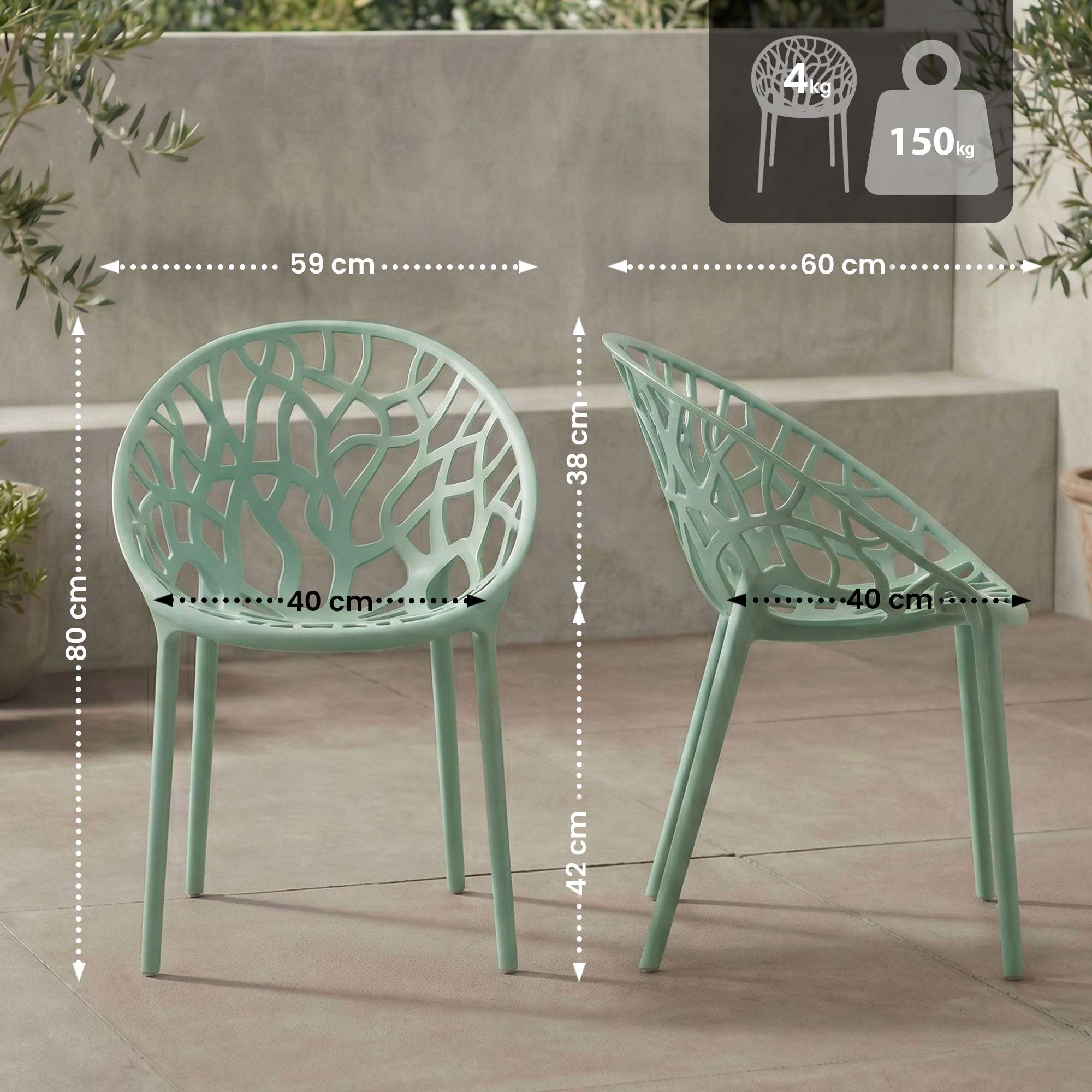 Gartenstuhl Hope