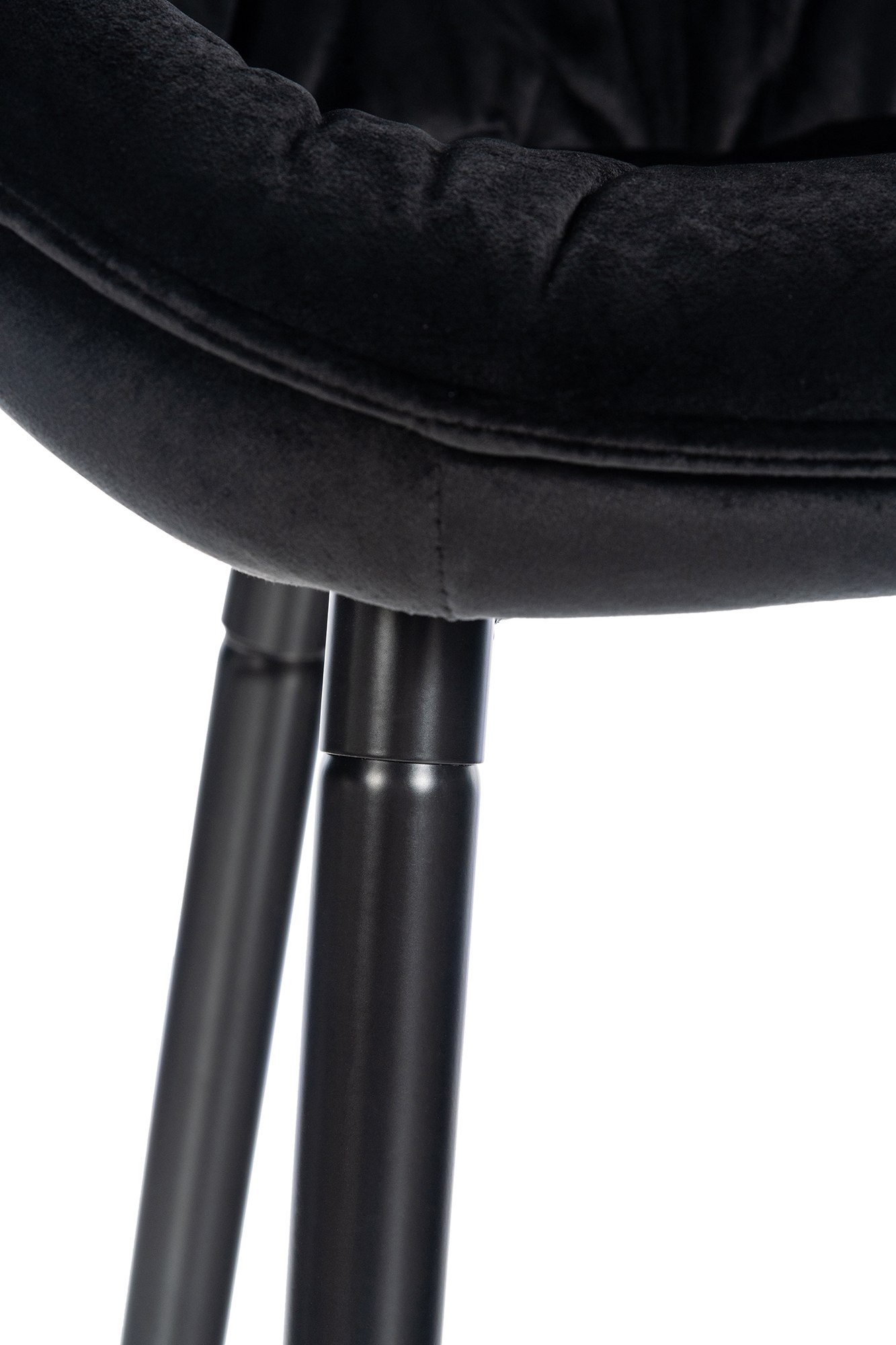 Barhocker Gibson Samt Sitzhöhe 76 cm