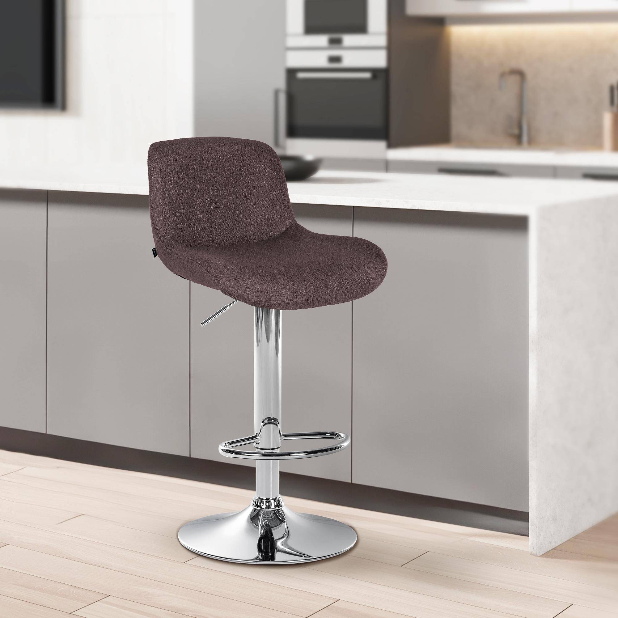 2er Set Barhocker Solon Chrom