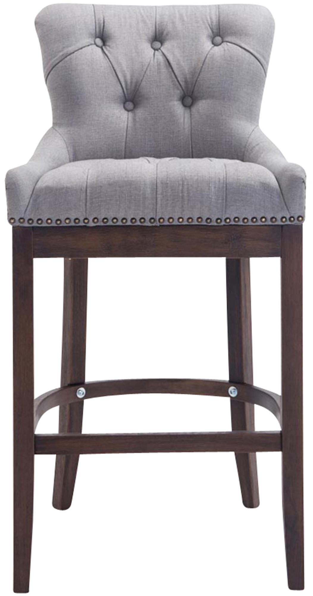 Barhocker Lakewood Stoff, Antik-dunkel