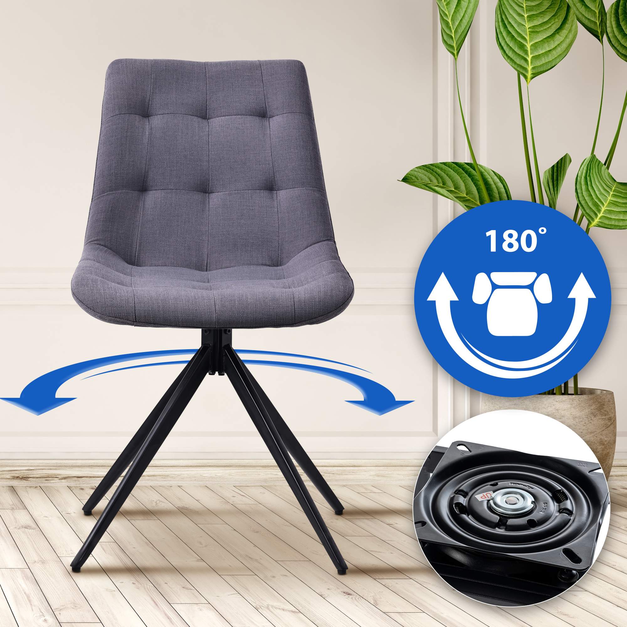 2er Set Esszimmerstuhl Merna
