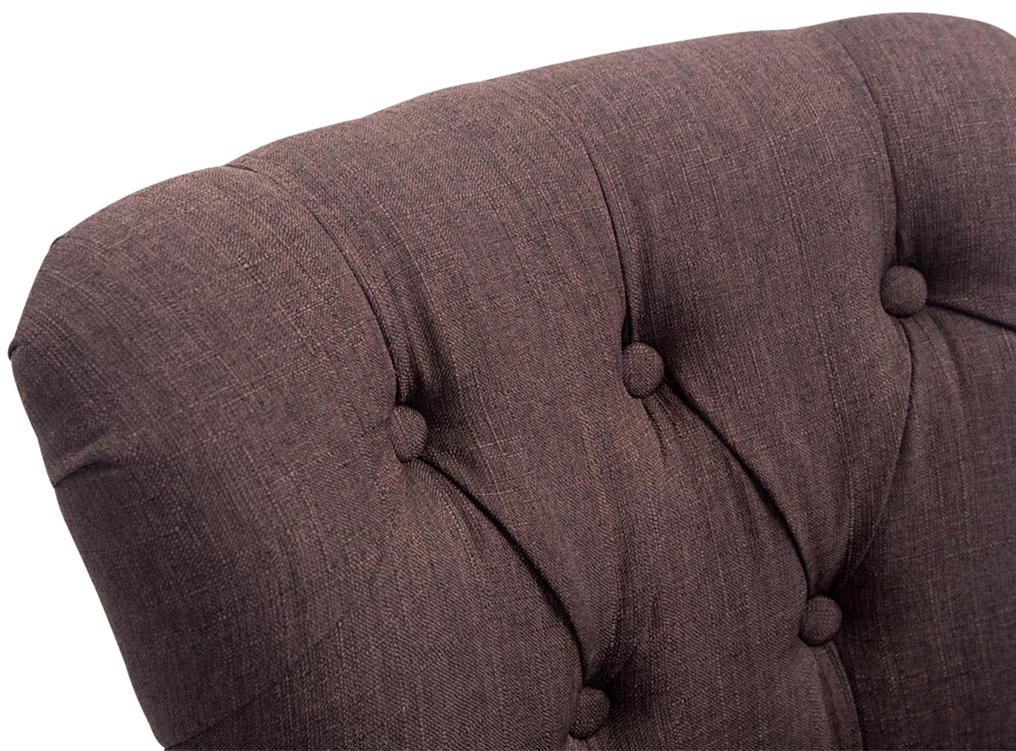 Barhocker Lakewood Stoff, Antik-dunkel