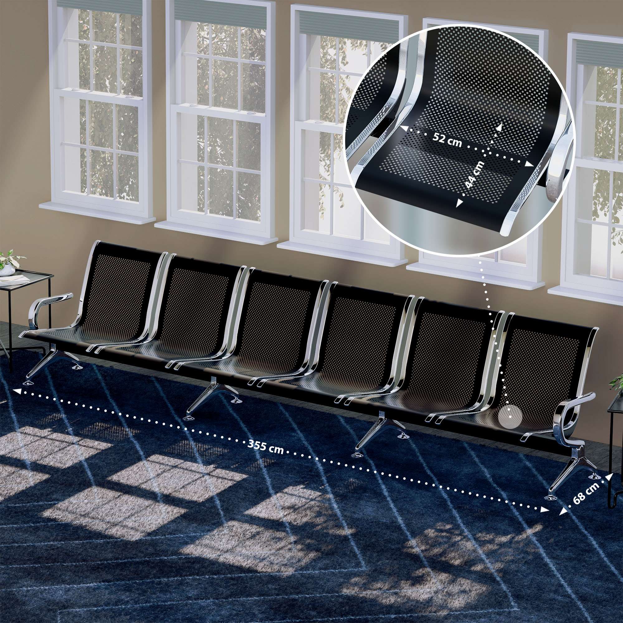 6er Wartebank Airport
