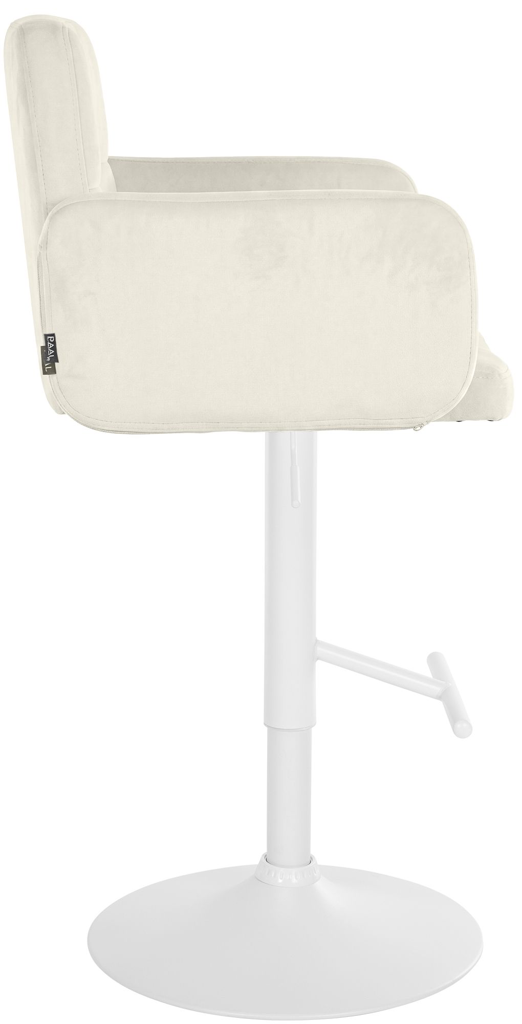2er Set Barhocker Los Angeles Samt