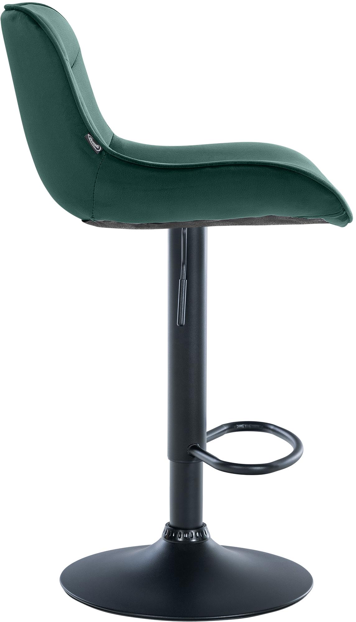 2er Set Barhocker Vonore Samt