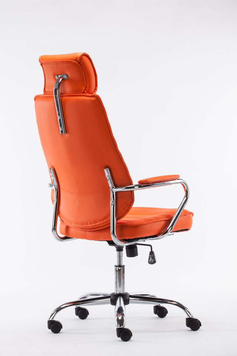 Bürostuhl Rako Kunstleder orange