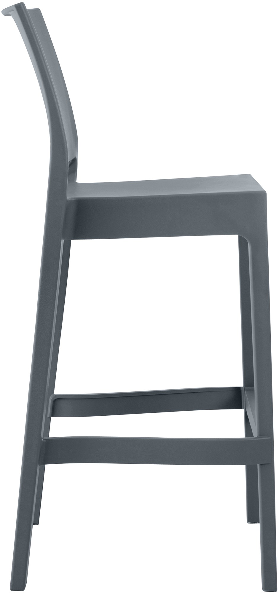 2er Set Barhocker Maya Kunststoff