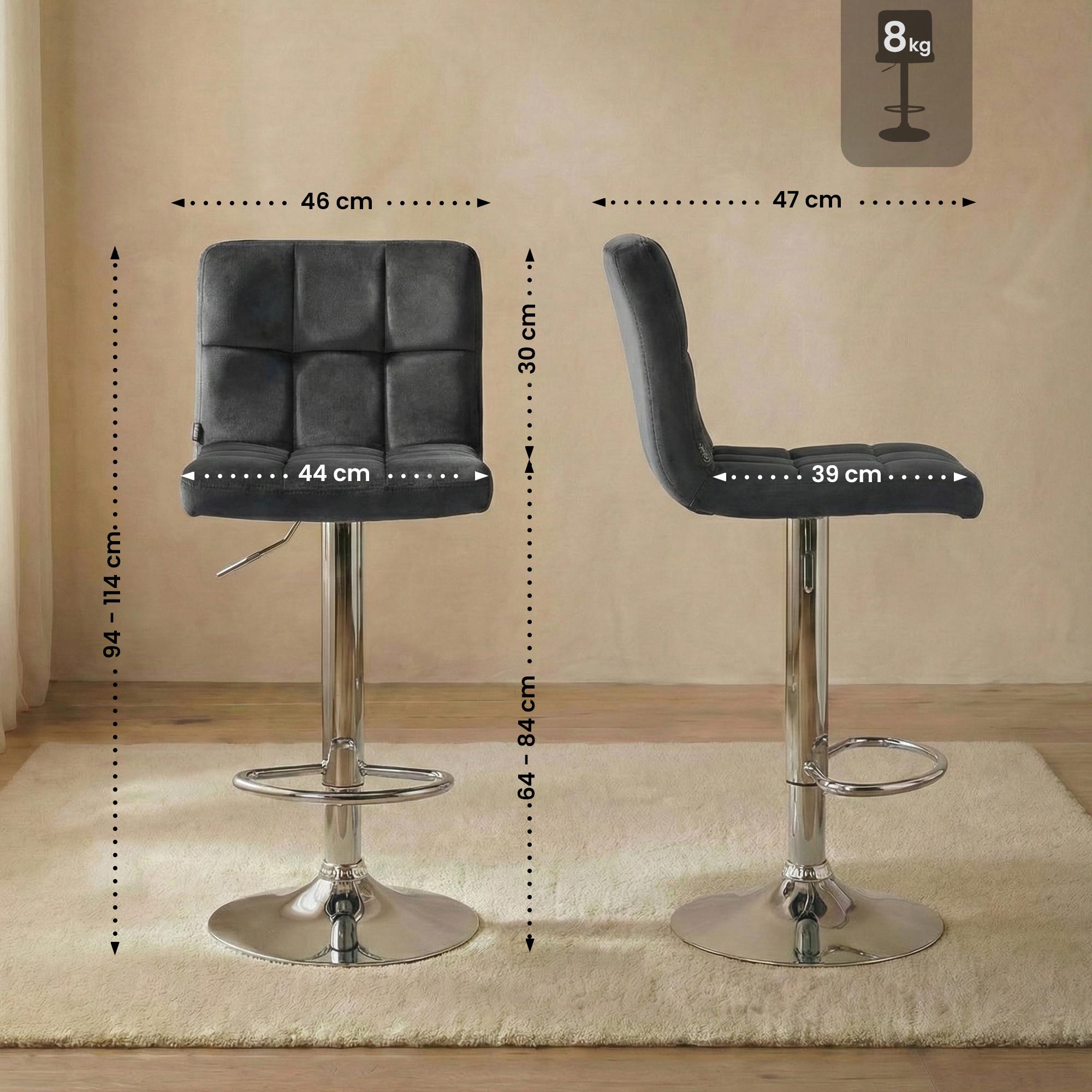 Barhocker Peru Samt