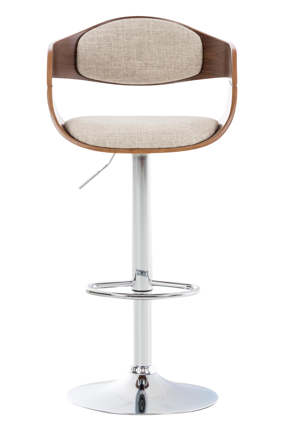 2er Set Barhocker Kingston Stoff