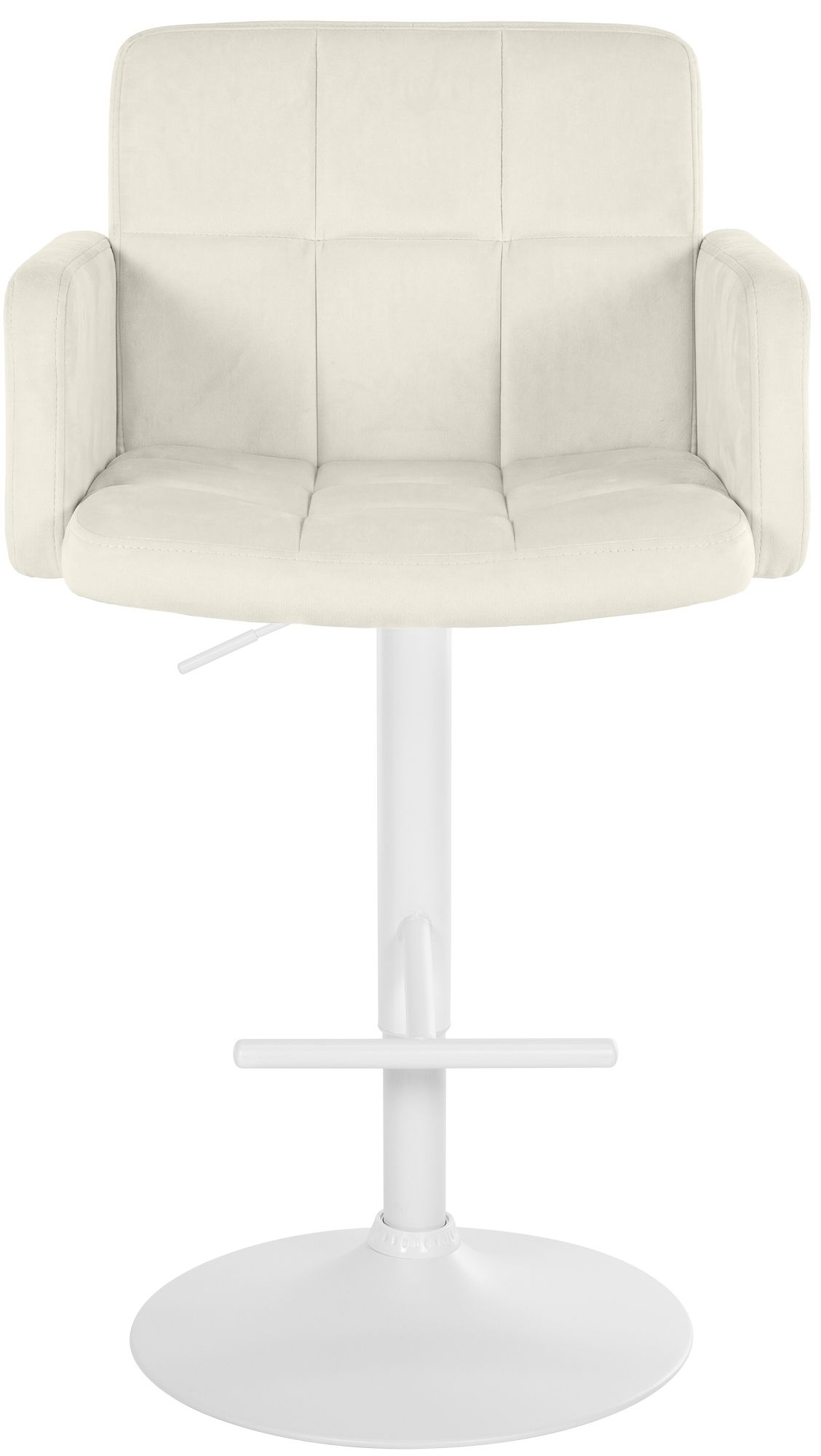 2er Set Barhocker Los Angeles Samt
