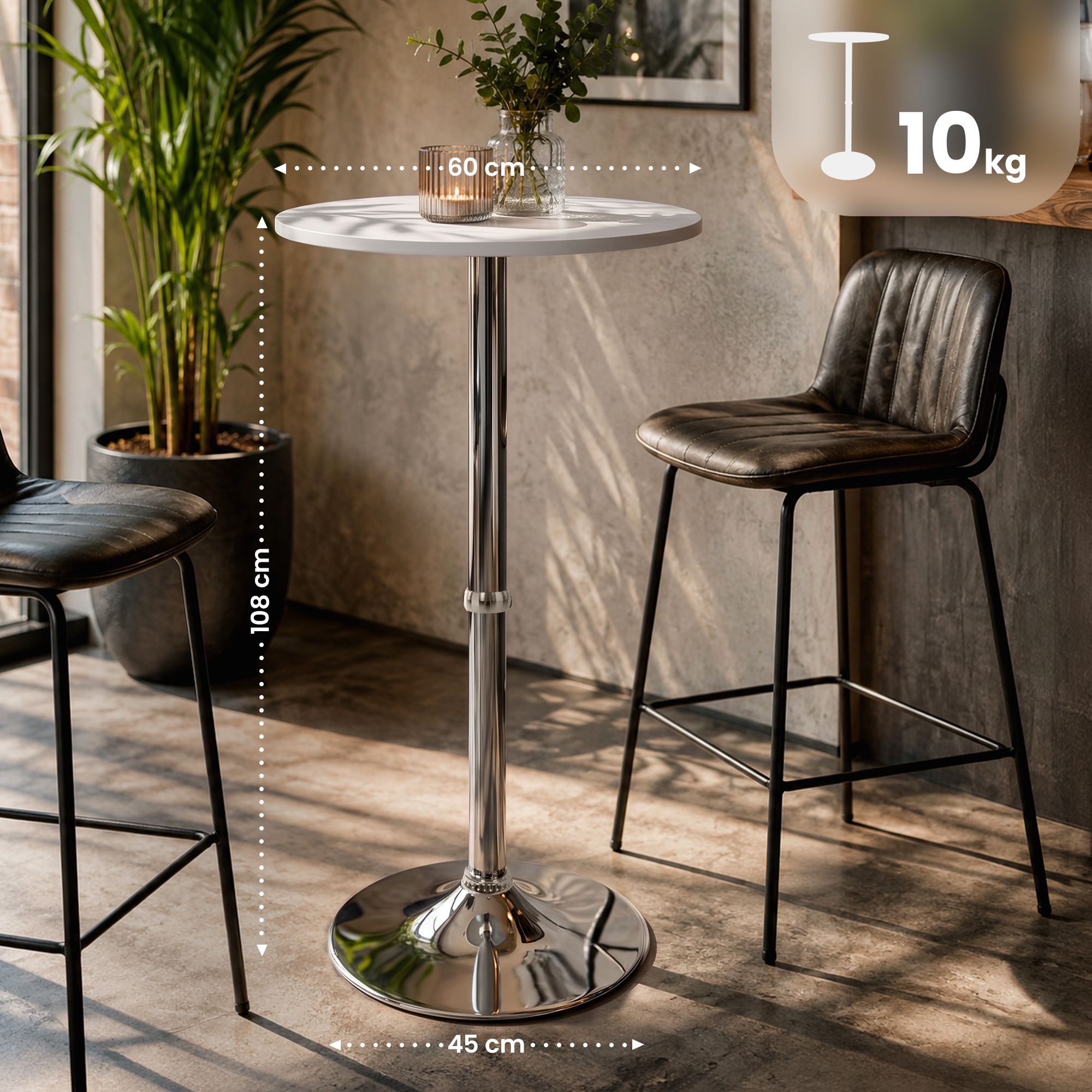 Stehtisch rund Ø 60 cm