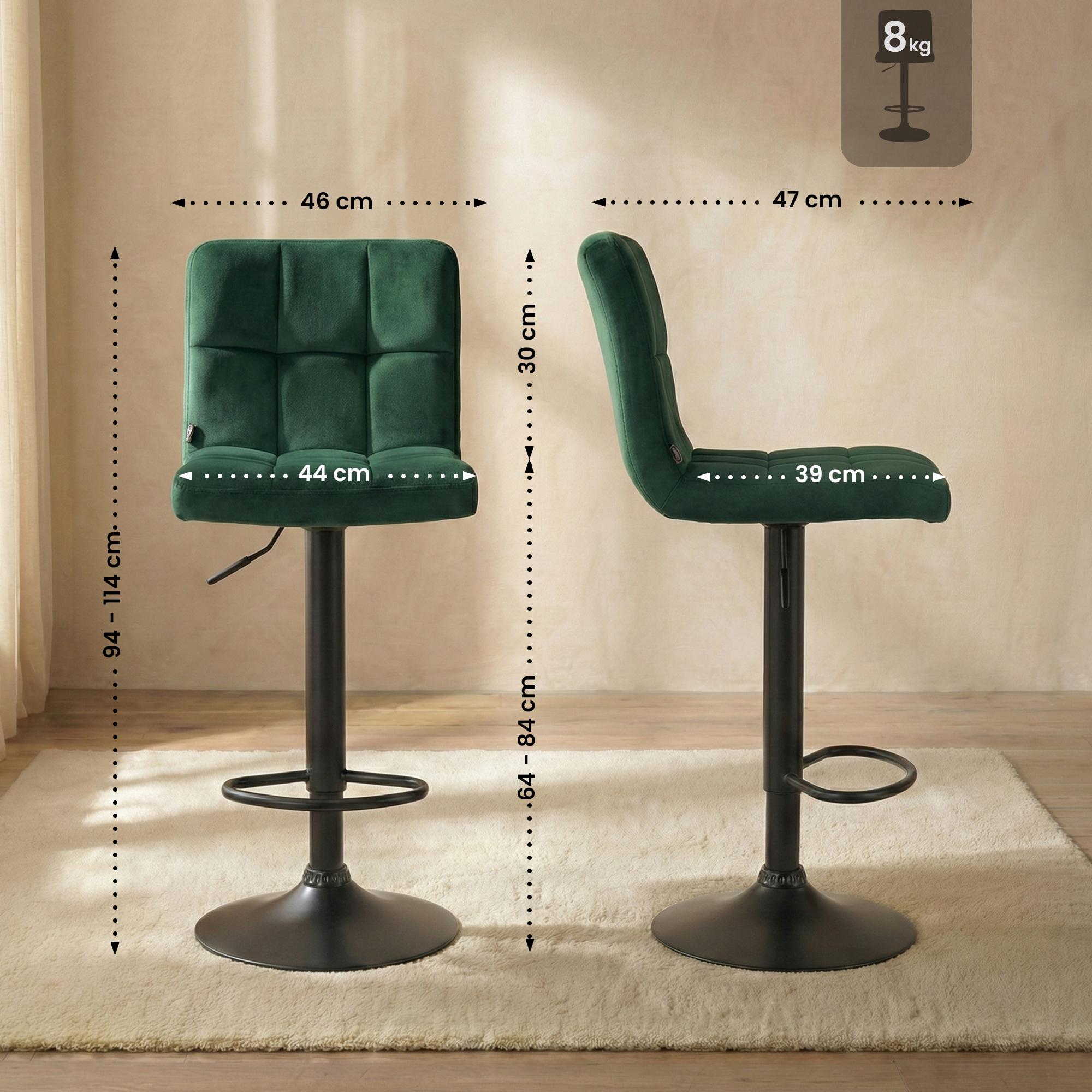 Barhocker Peru Samt