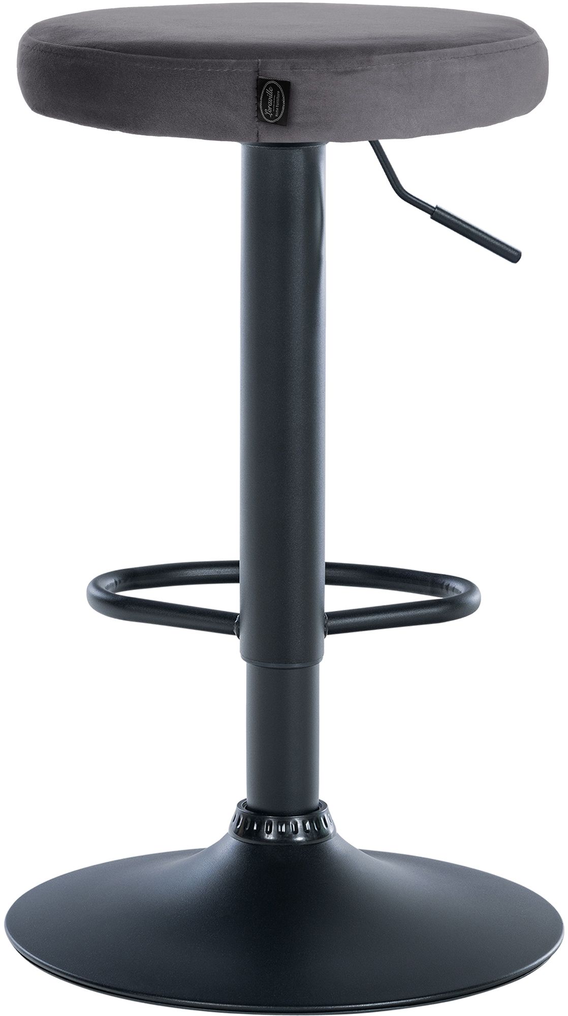 2er Set Barhocker Ponte Samt