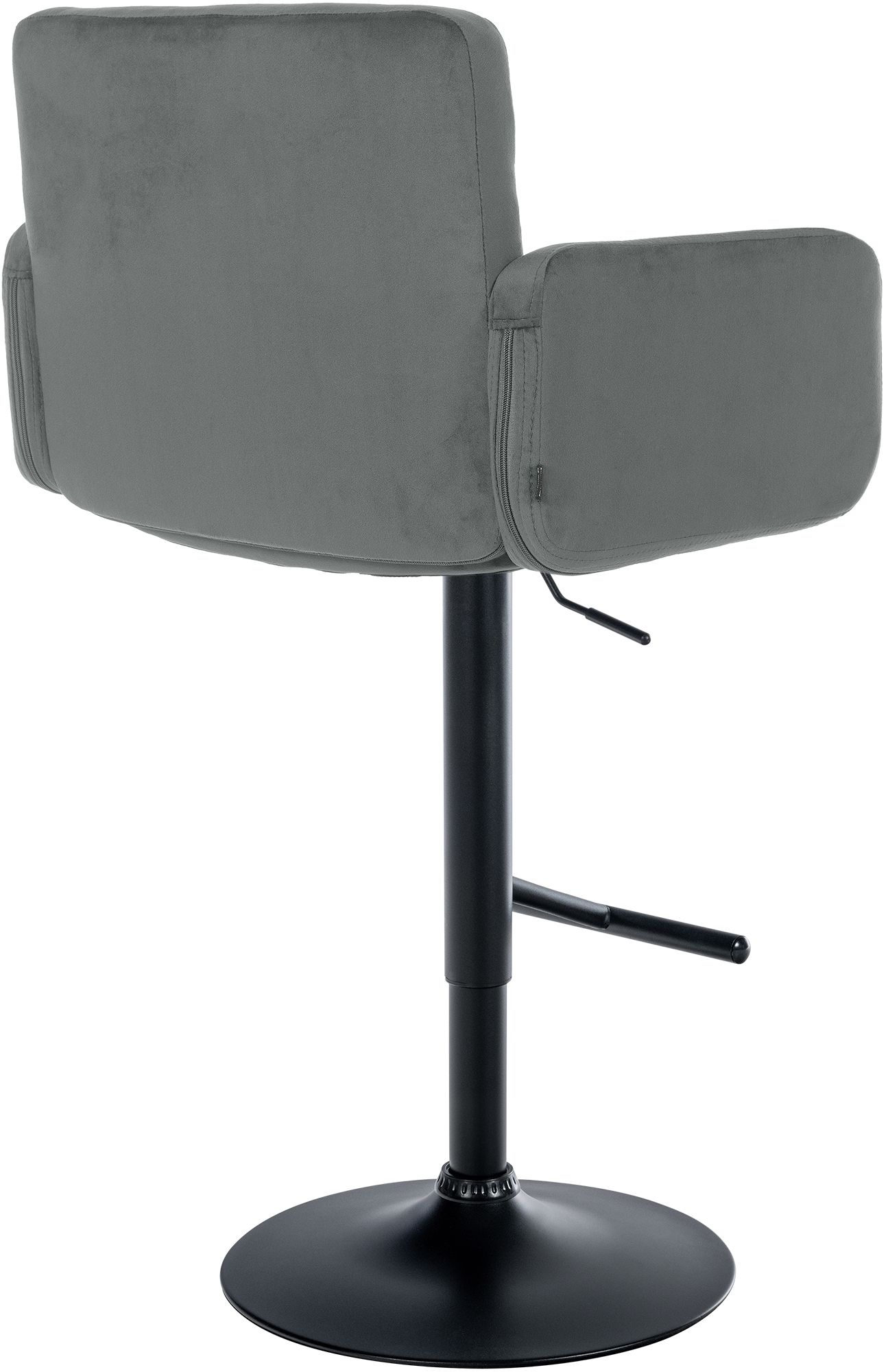 2er Set Barhocker Los Angeles Samt