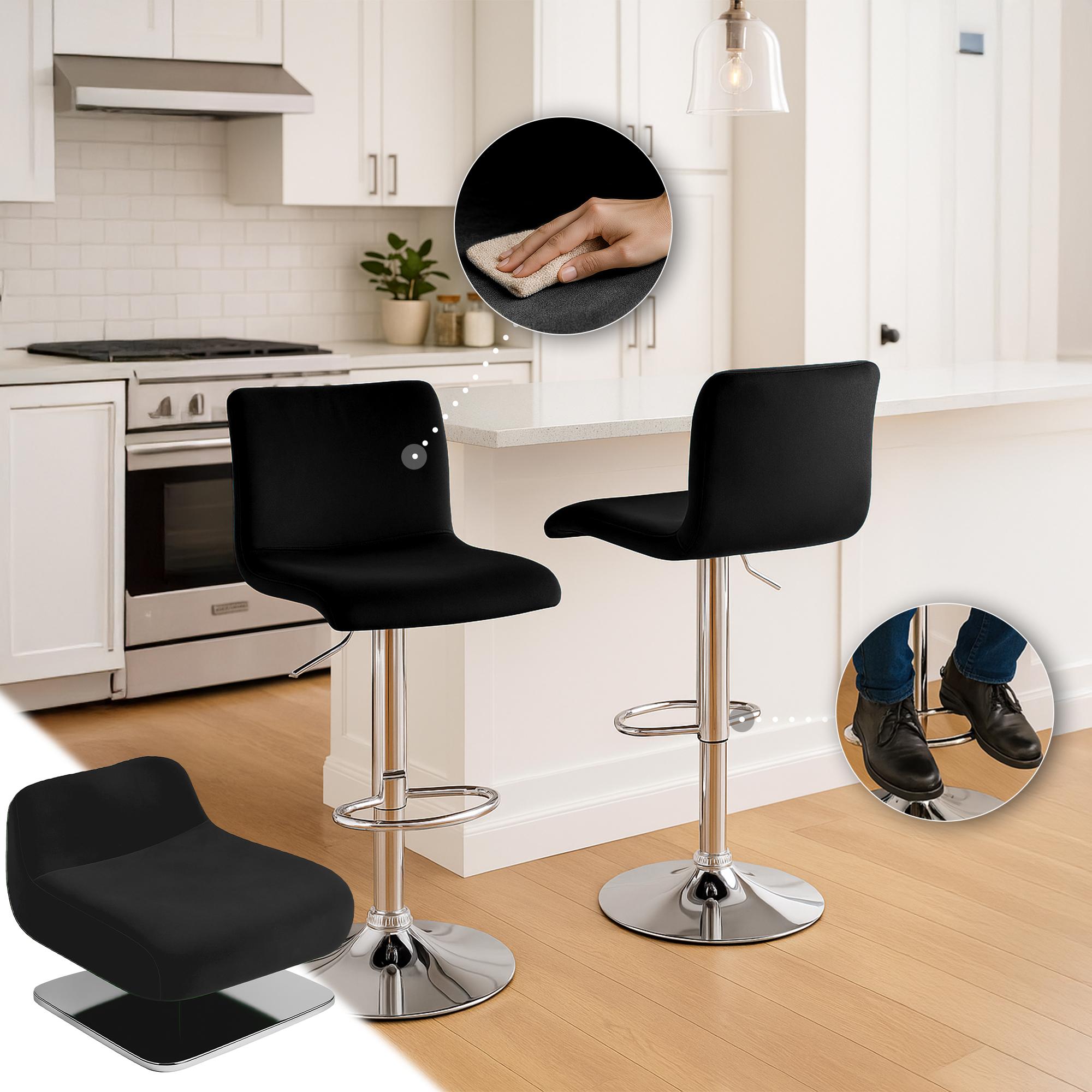 Barhocker Hover Samt