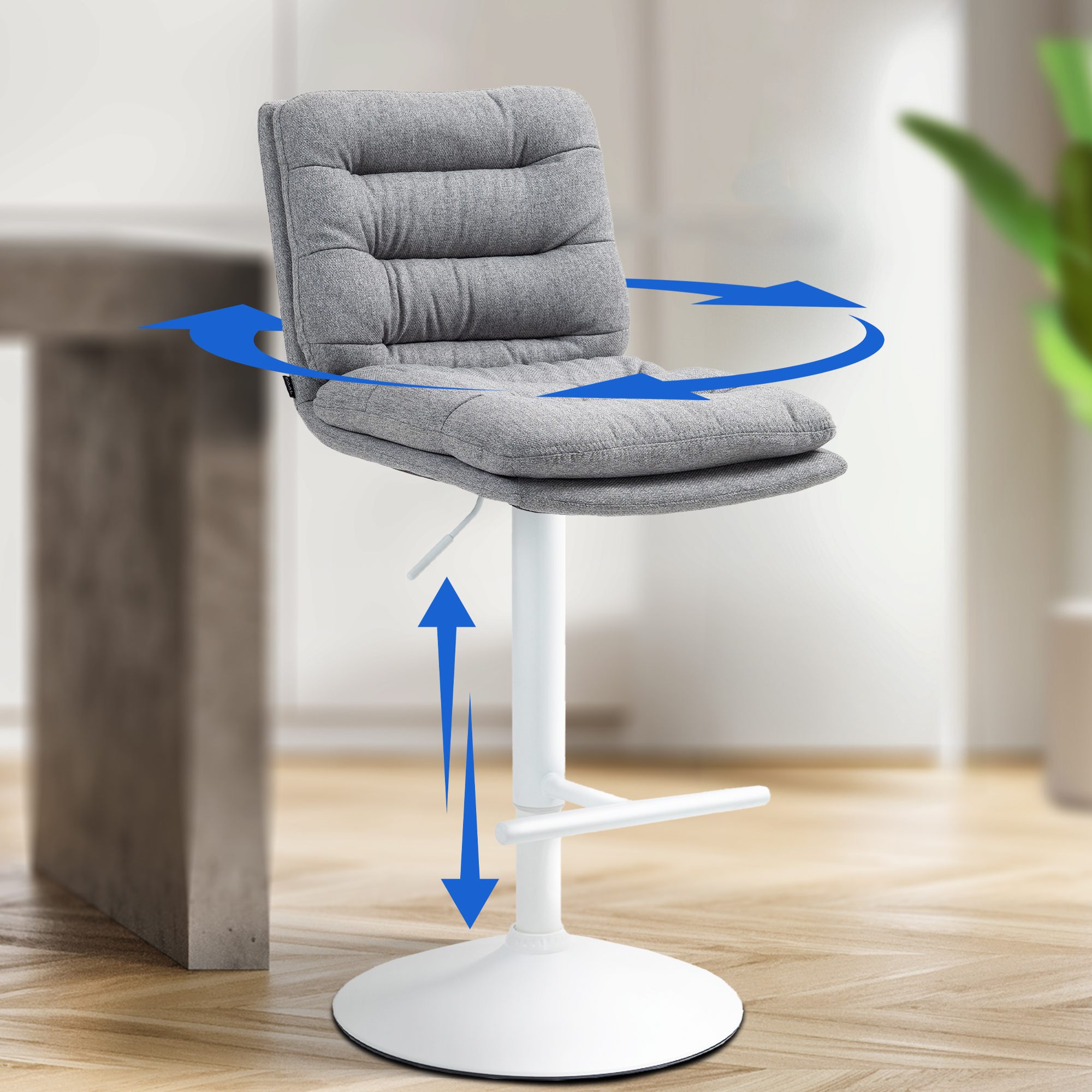 Barhocker Damar Stoff