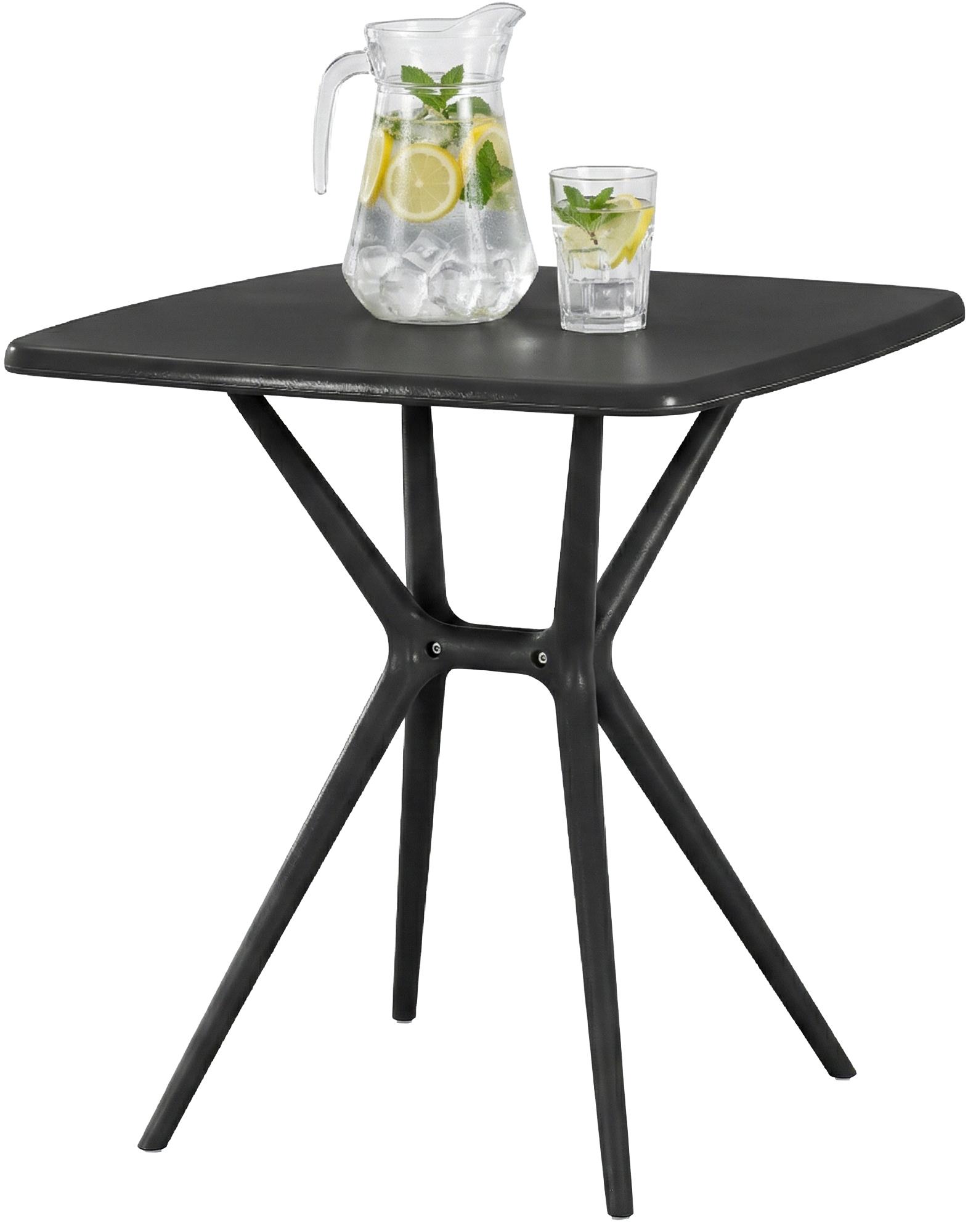 Gartentisch Becky eckig 72 x 72 cm | 327028