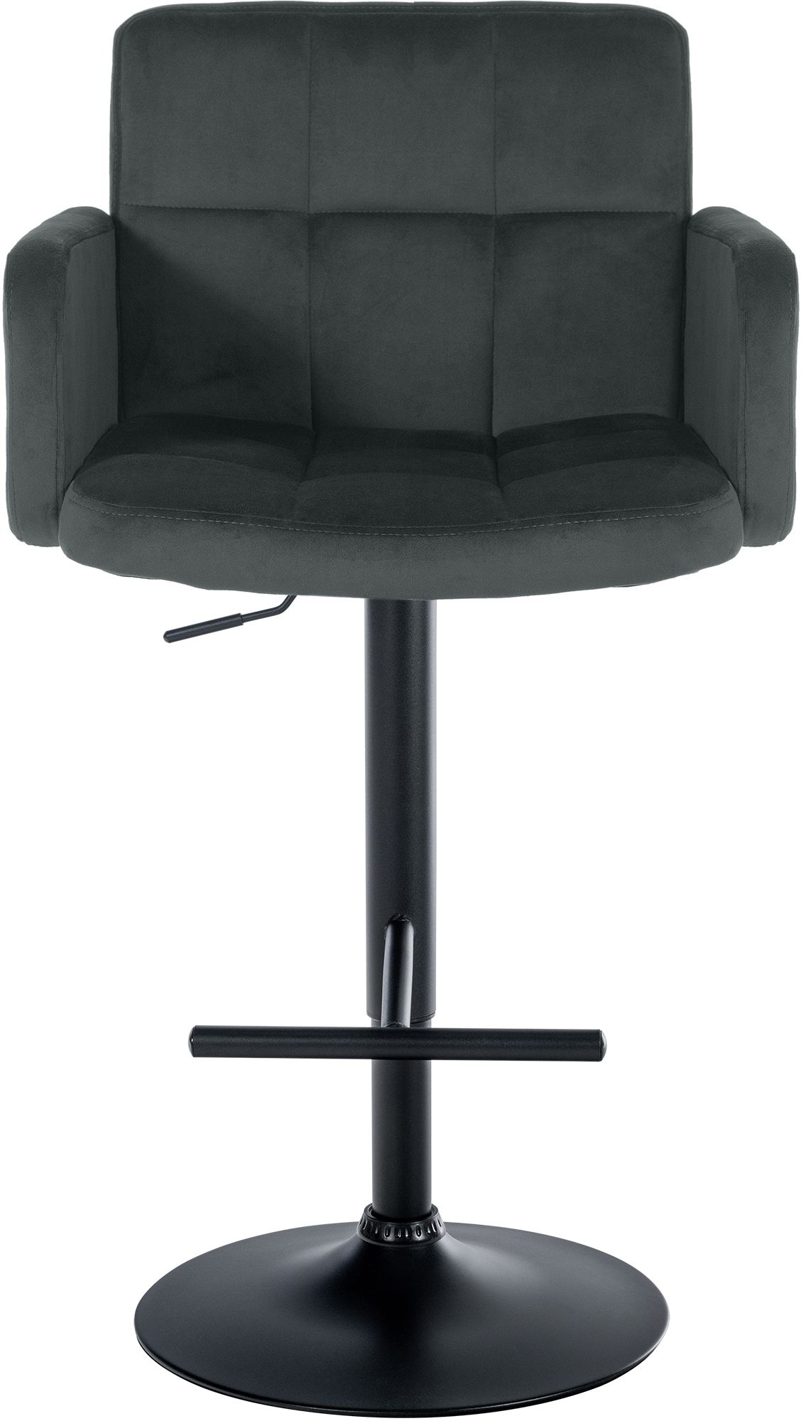 2er Set Barhocker Los Angeles Samt