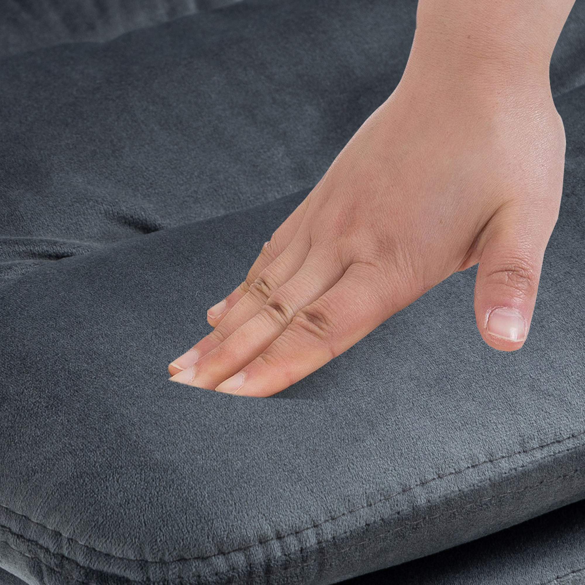 2er Set Barhocker Damar Samt