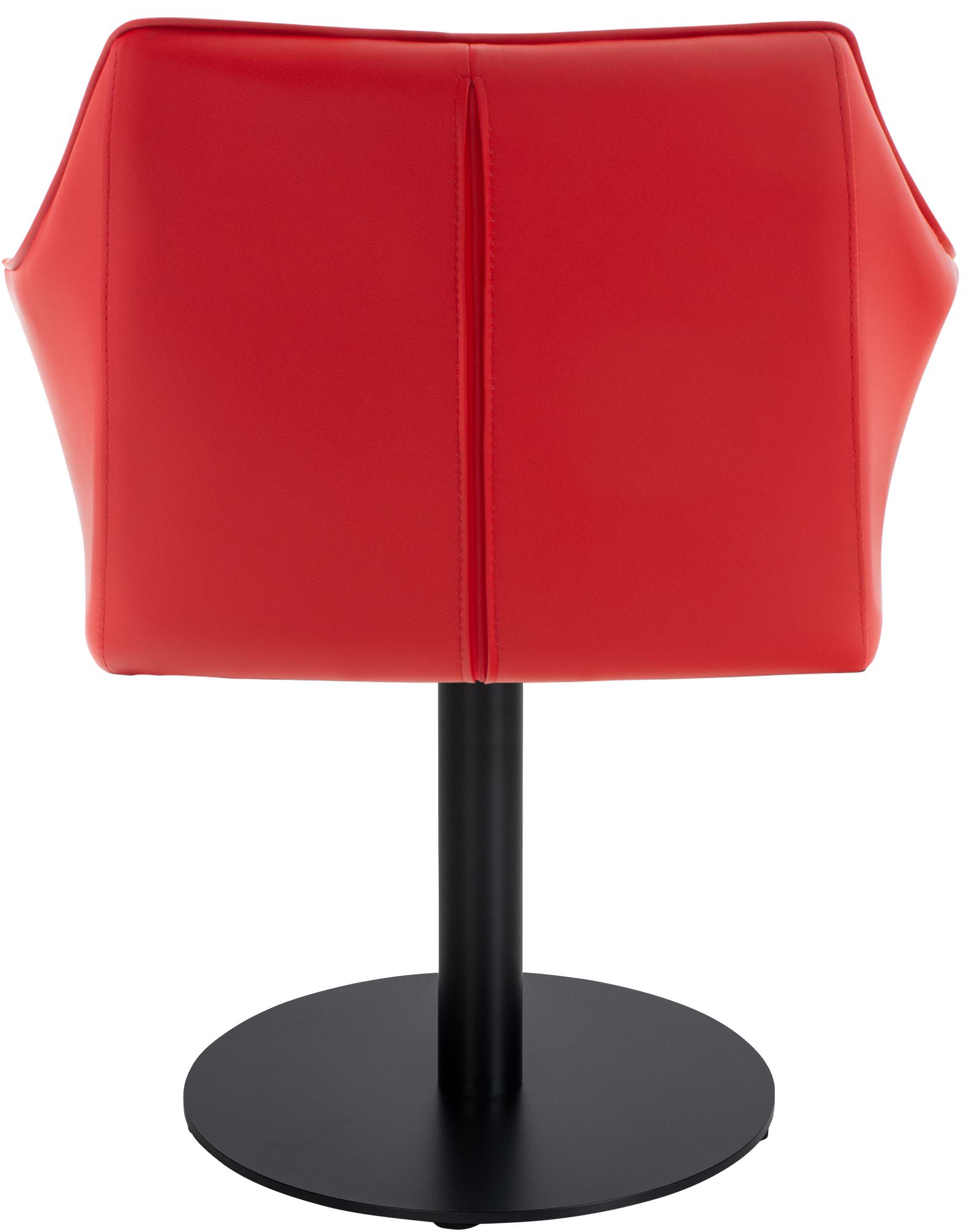 Lounger Damaso rot Kunstleder