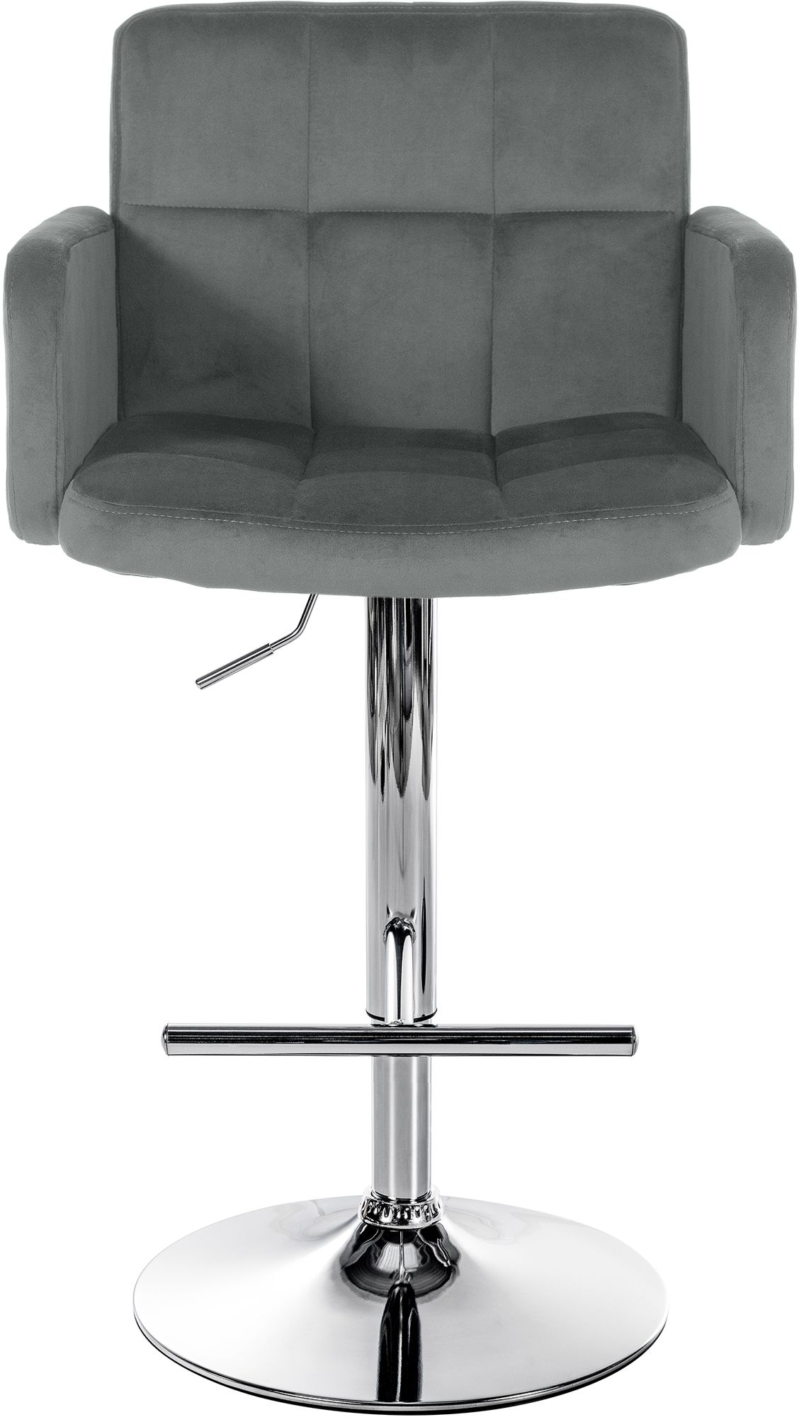 2er Set Barhocker Los Angeles Samt