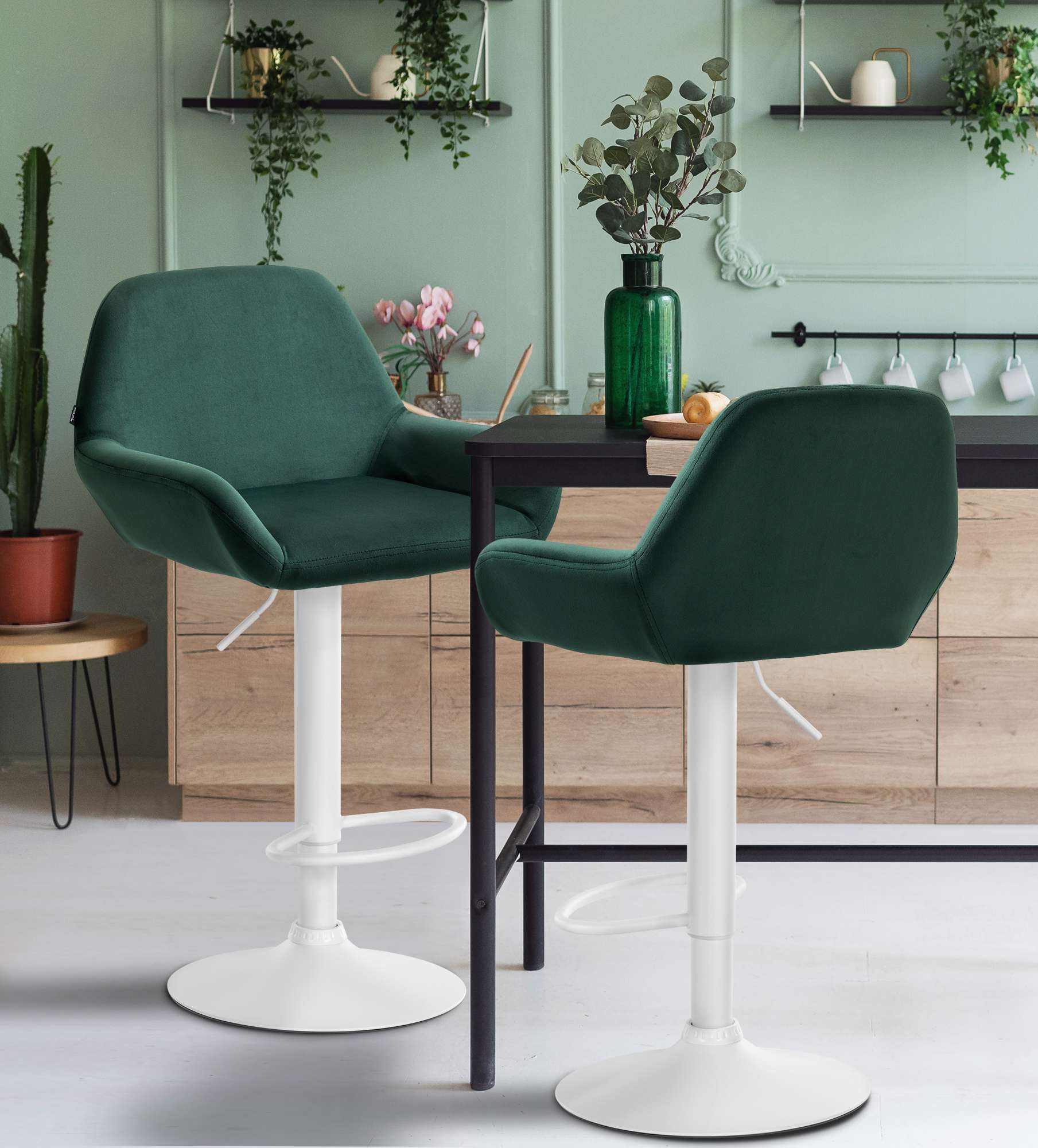 Barhocker Braga Samt