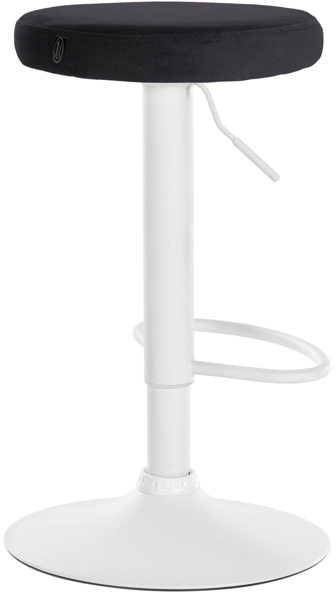 2er Set Barhocker Ponte Samt