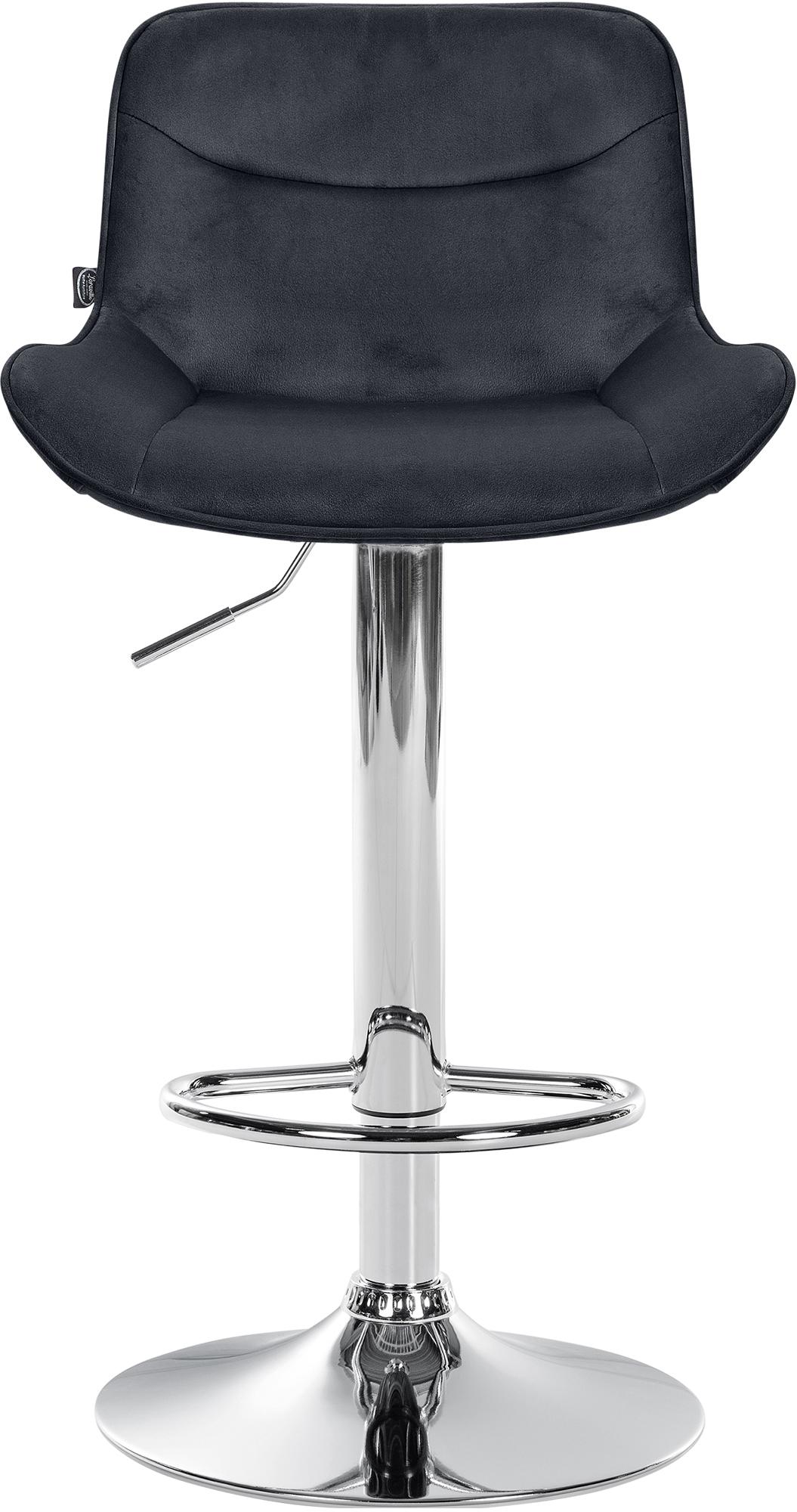 2er Set Barhocker Vonore Samt