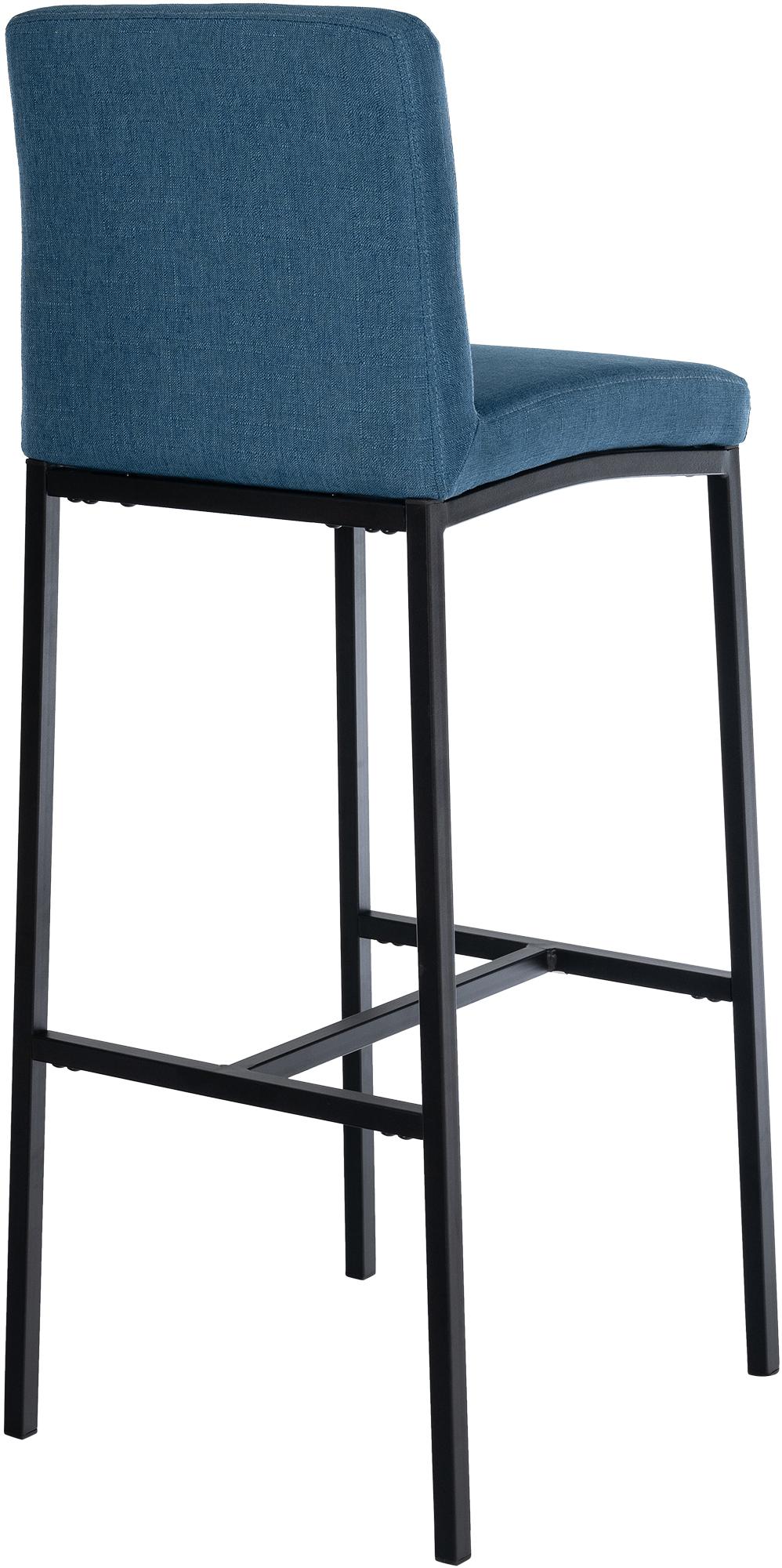 Barhocker Freeport blau Stoff