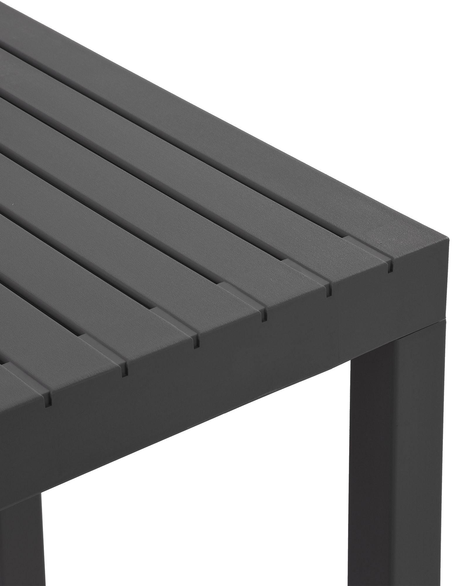 Gartentisch Kato 73 x 73 cm anthrazit