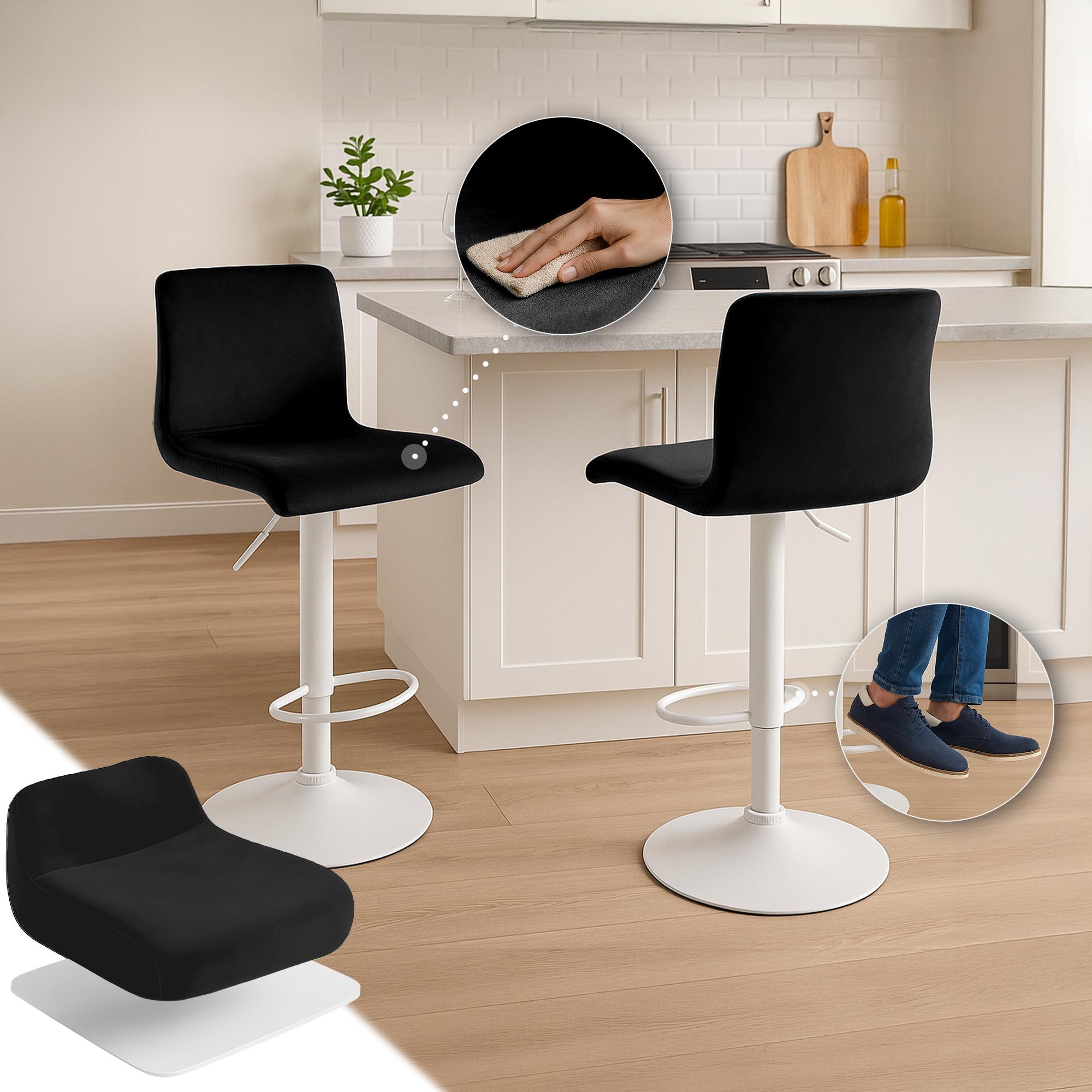 Barhocker Hover Samt