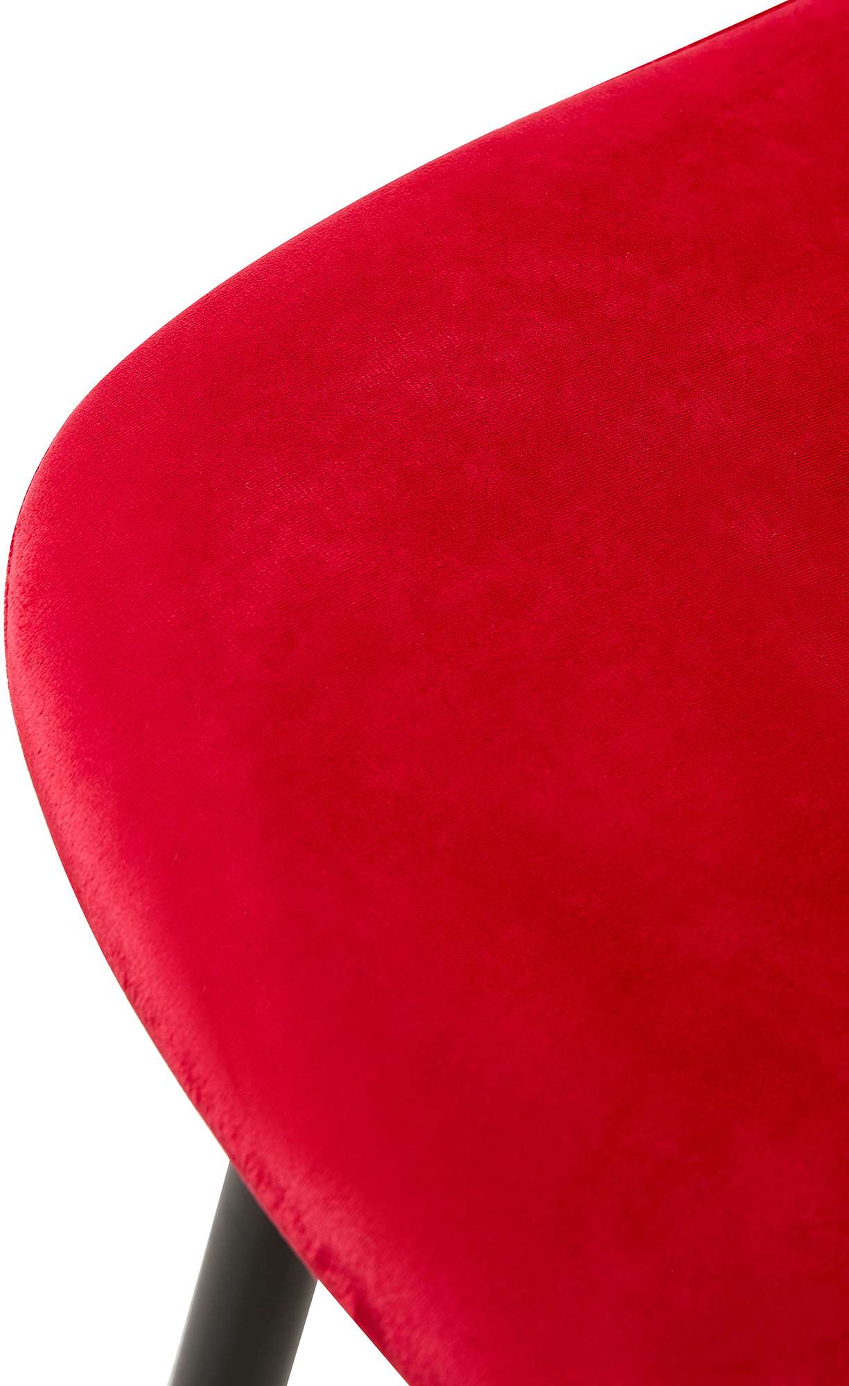 4er Set Stühle Giverny rot Samt