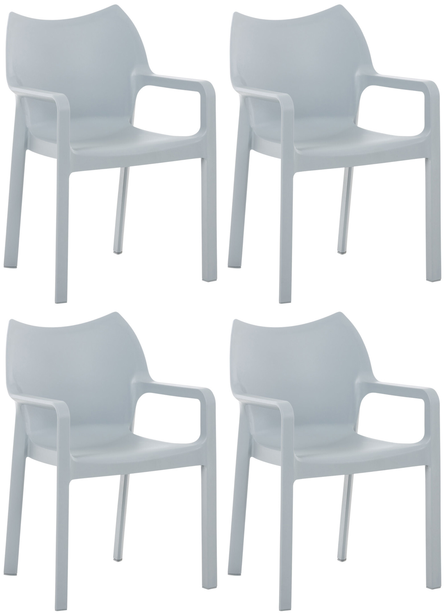 4er Set Stuhl Diva