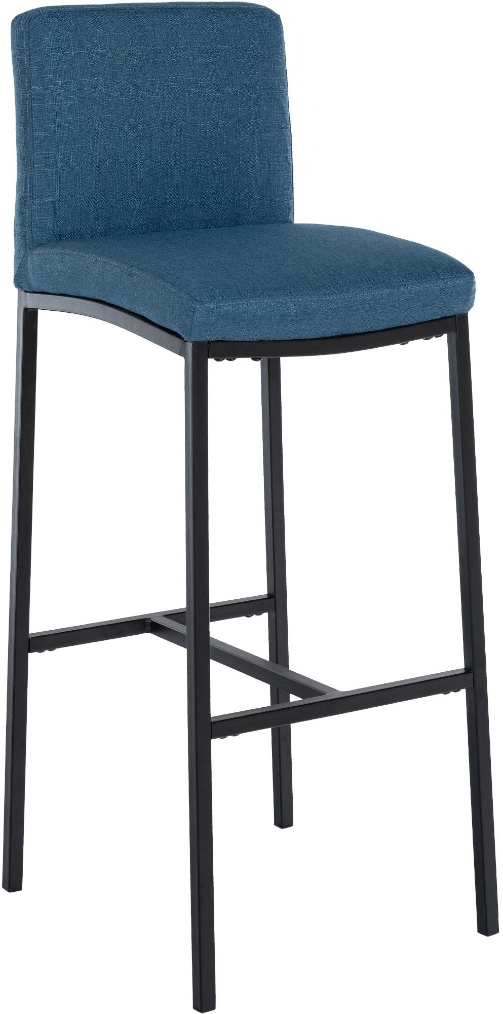 Barhocker Freeport blau Stoff