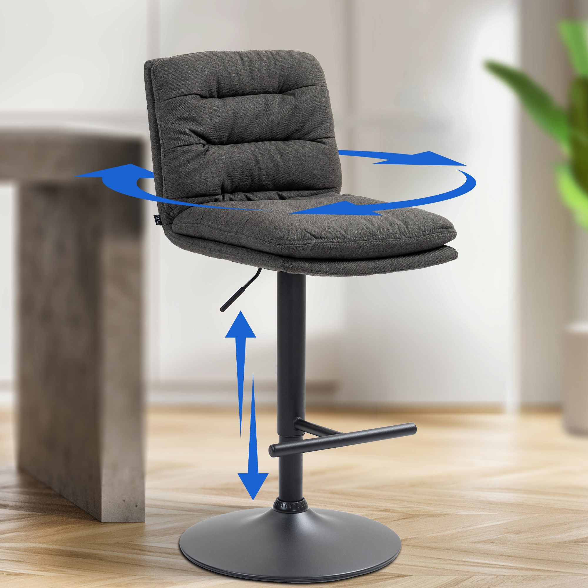 Barhocker Damar Stoff