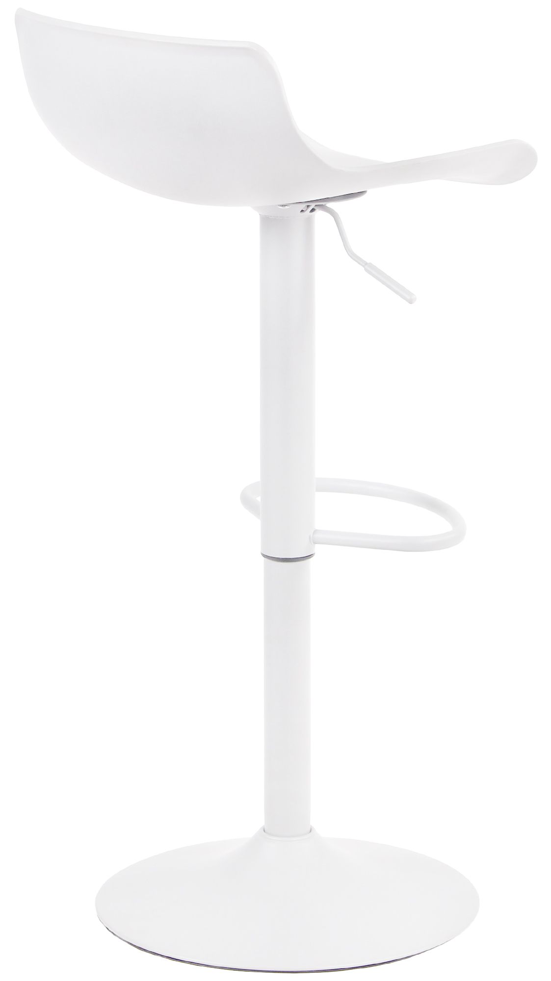 Bartisch-Set Navo mit zwei Barhockern weiß