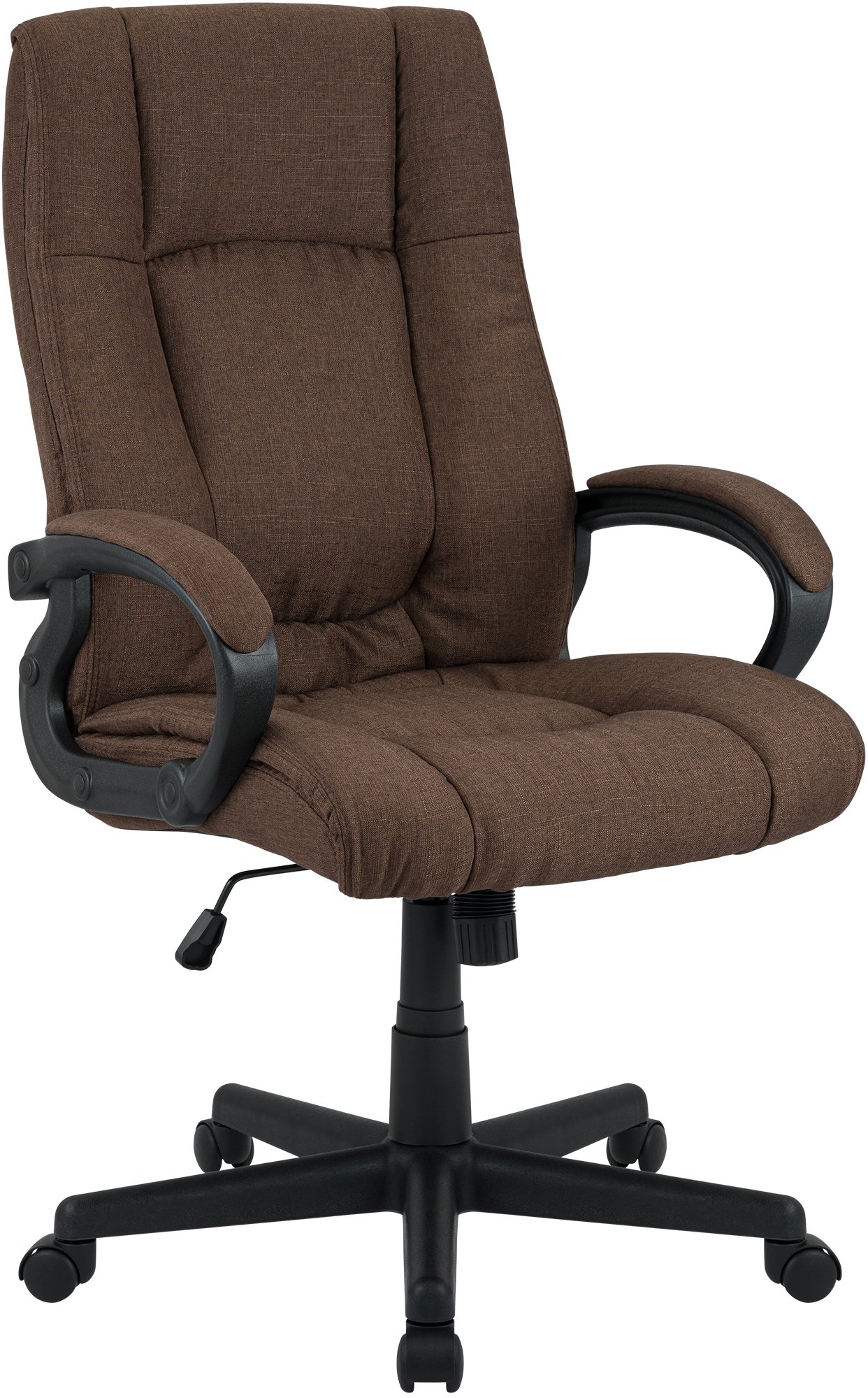 Bürostuhl XL Sparta Stoff braun