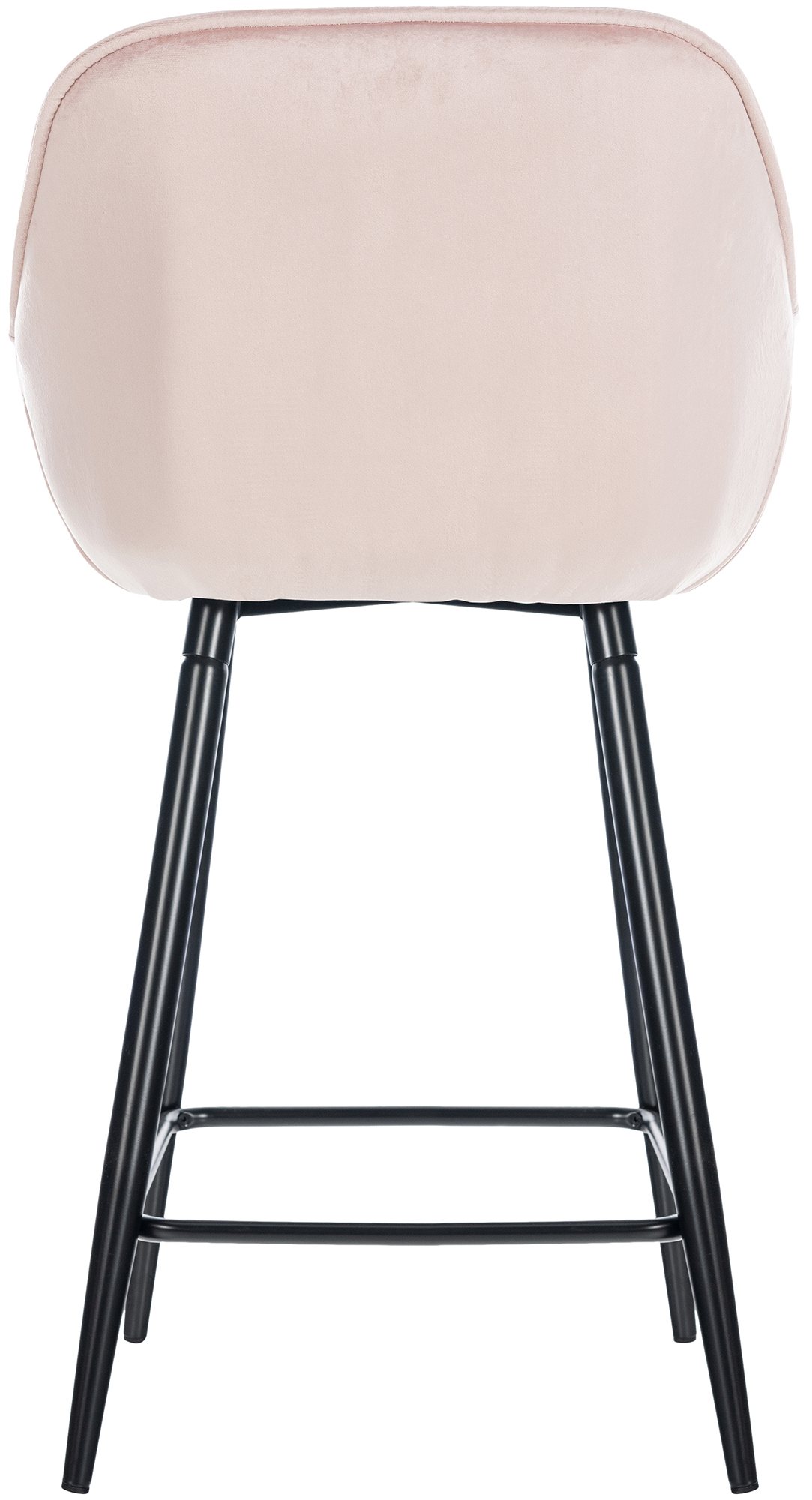 Barhocker Gibson Samt Sitzhöhe 76 cm