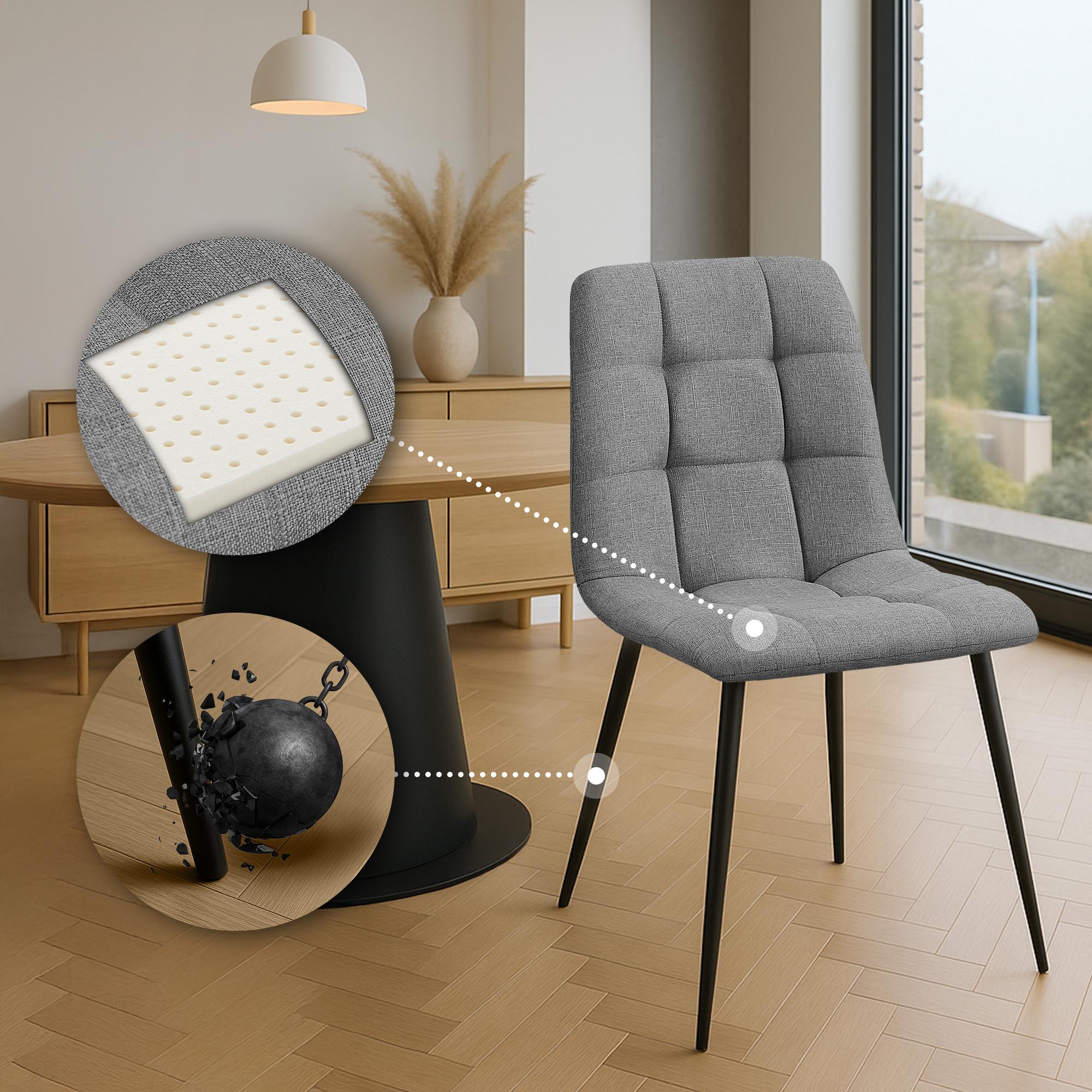 2er Set Esszimmerstuhl Tilde