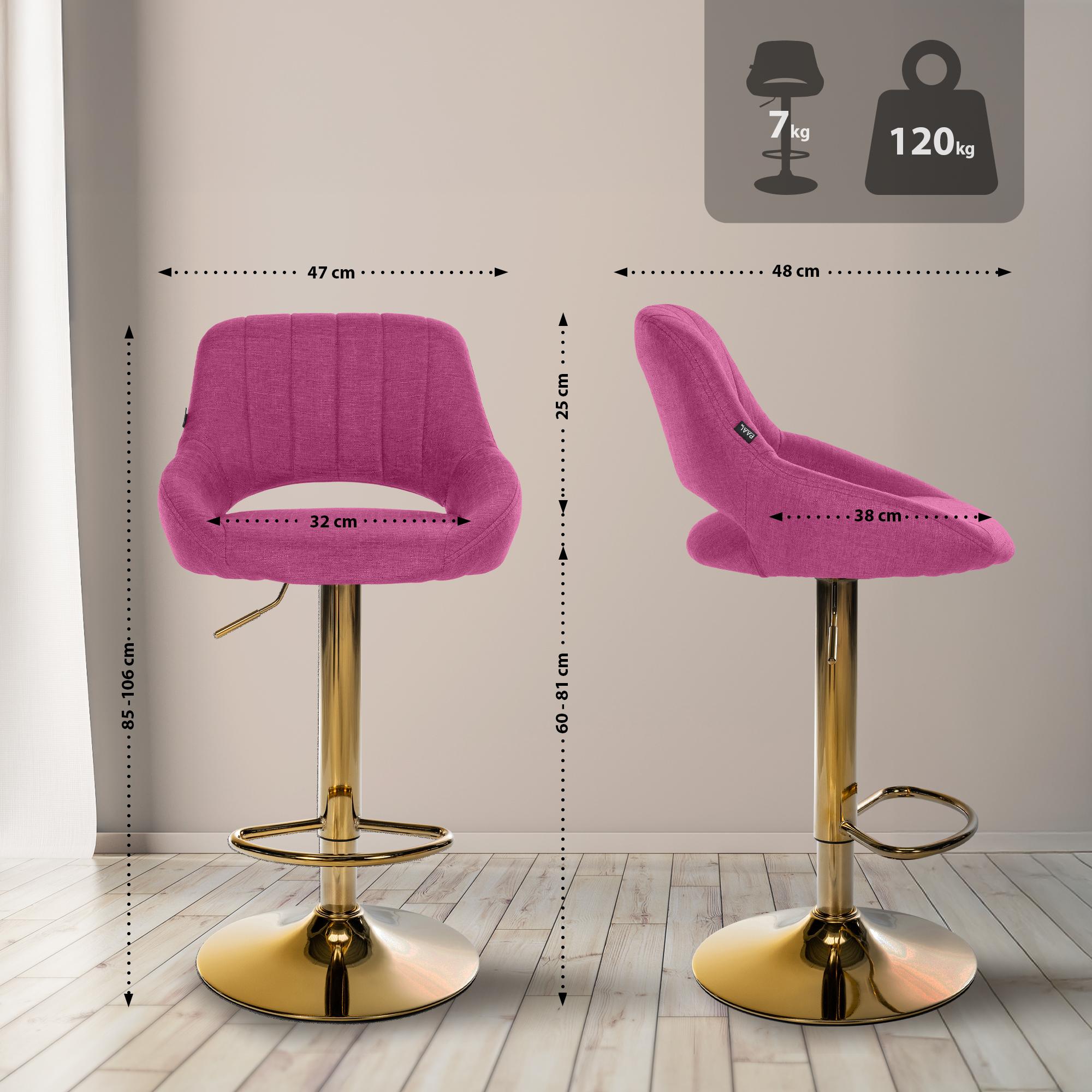 Barhocker Milet Stoff