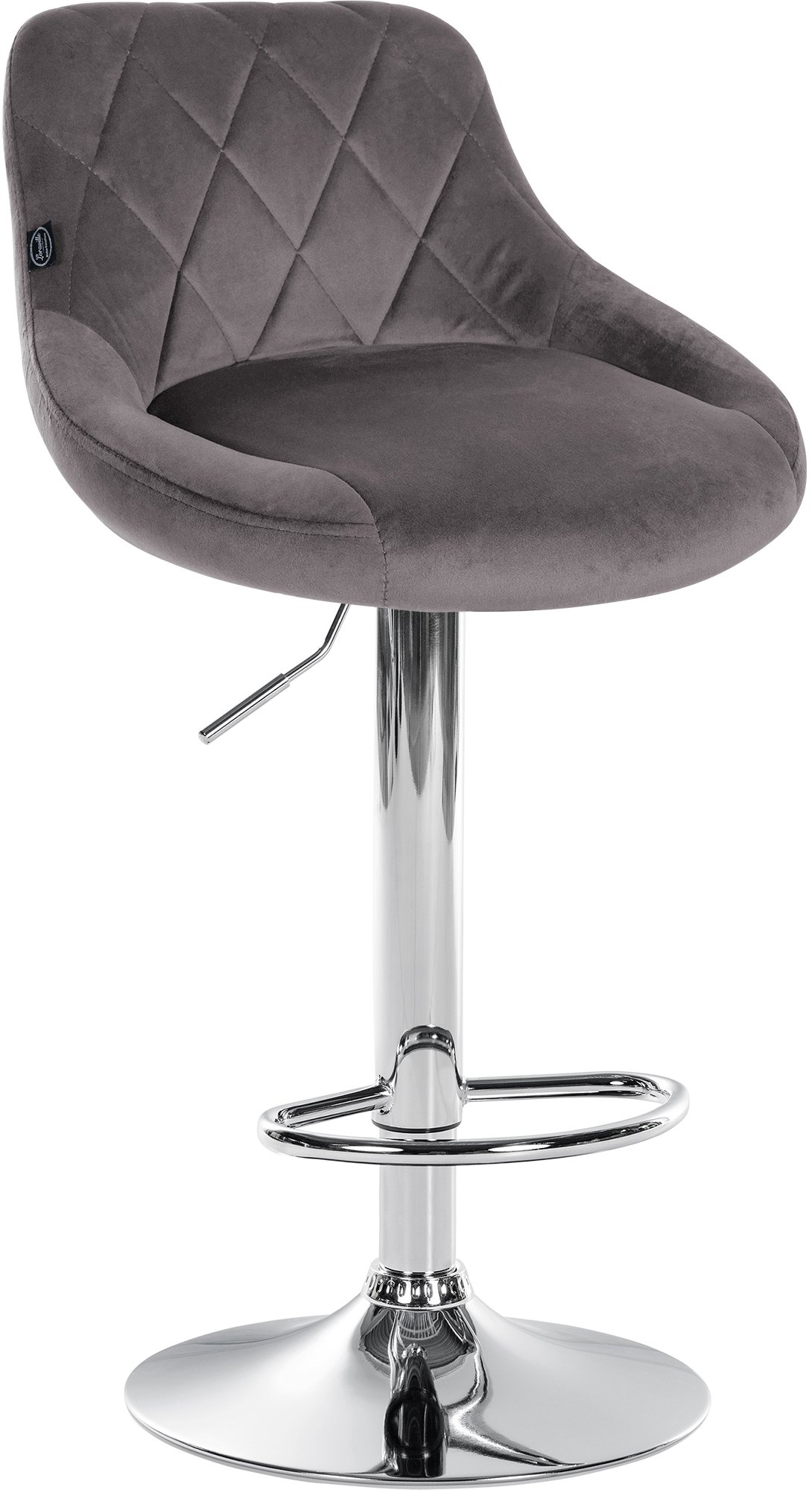 2er Set Barhocker Lazio Samt