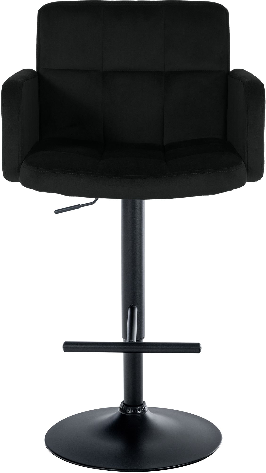 2er Set Barhocker Los Angeles Samt