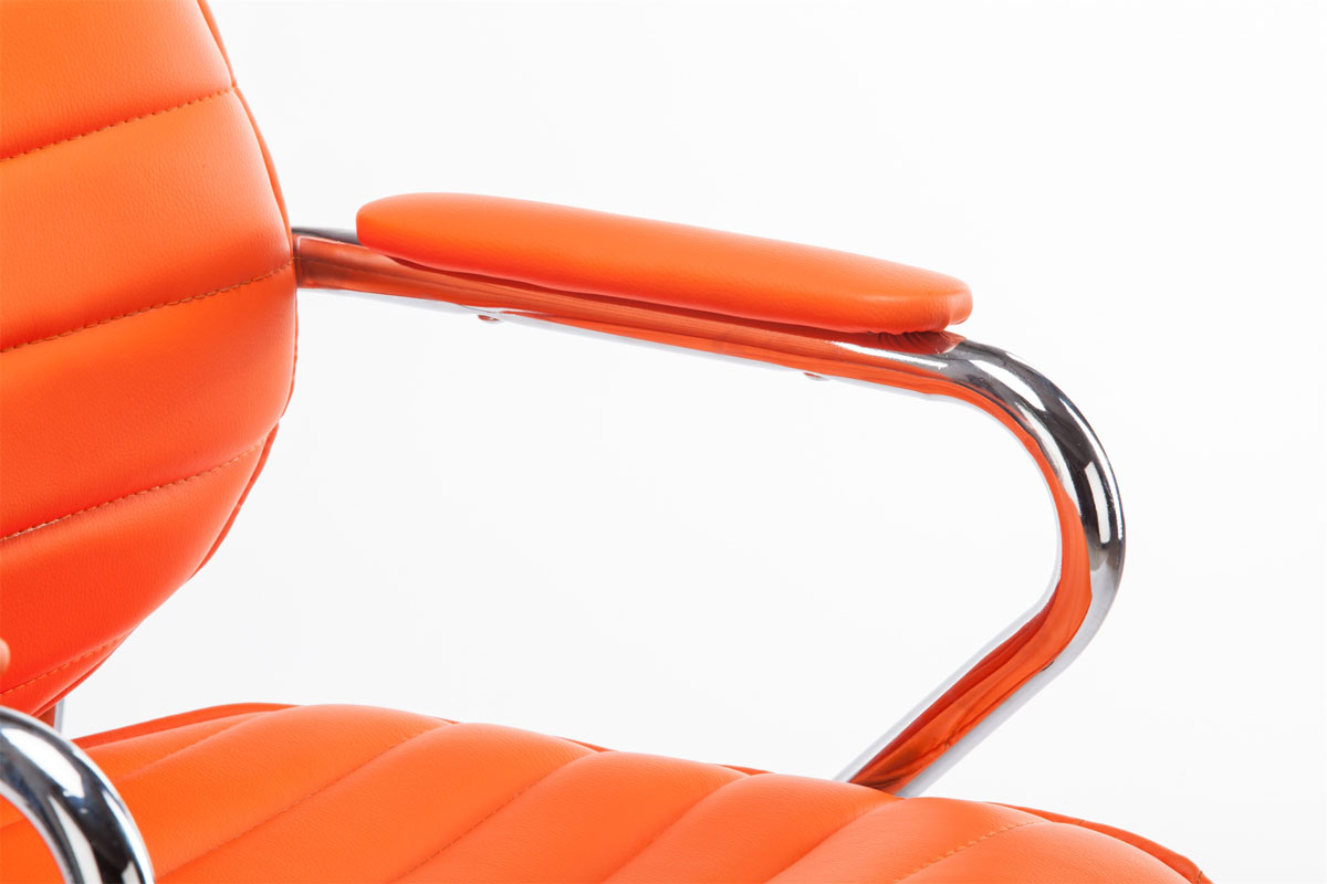 Bürostuhl Rako Kunstleder orange