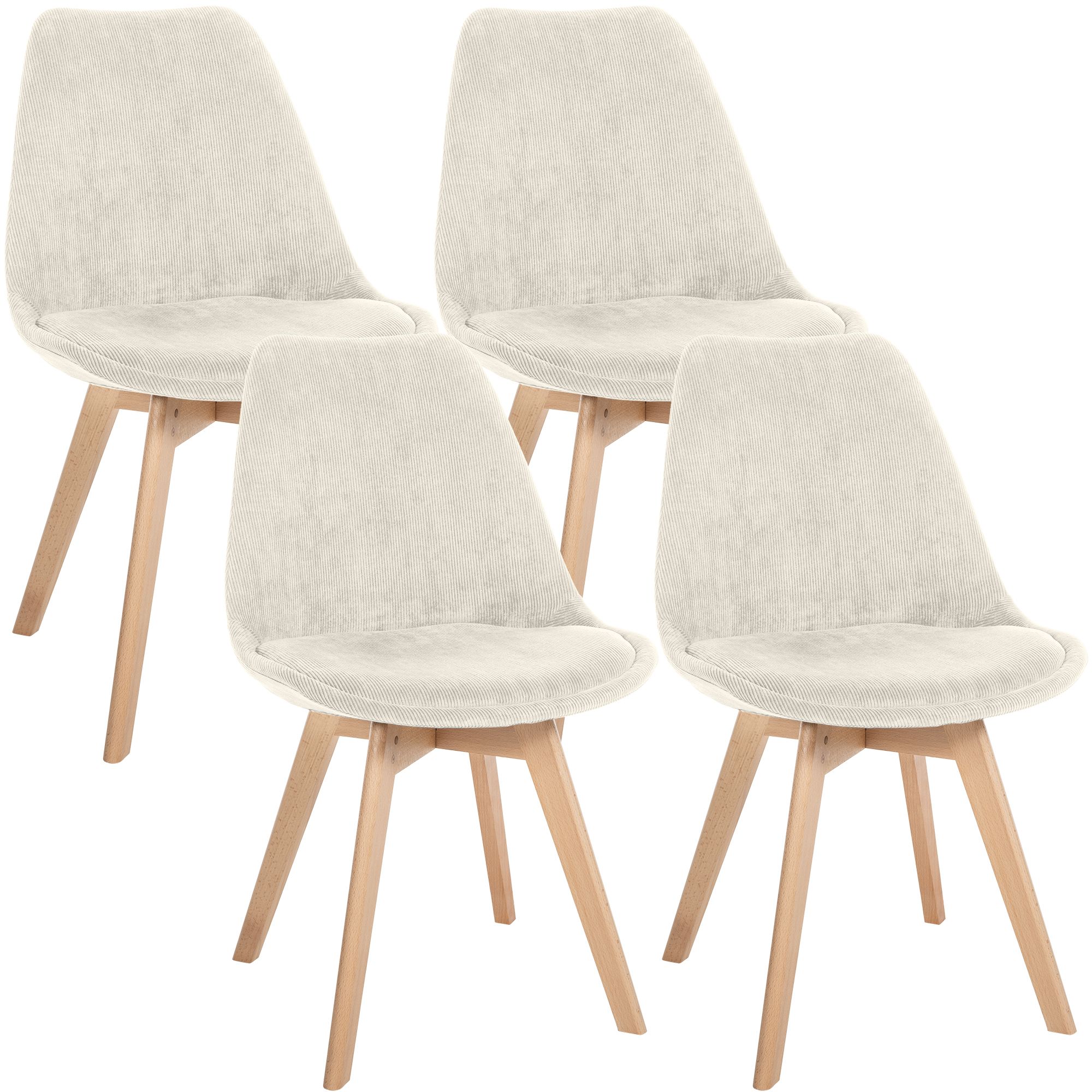 4er Set Esszimmerstuhl Linares | 323771