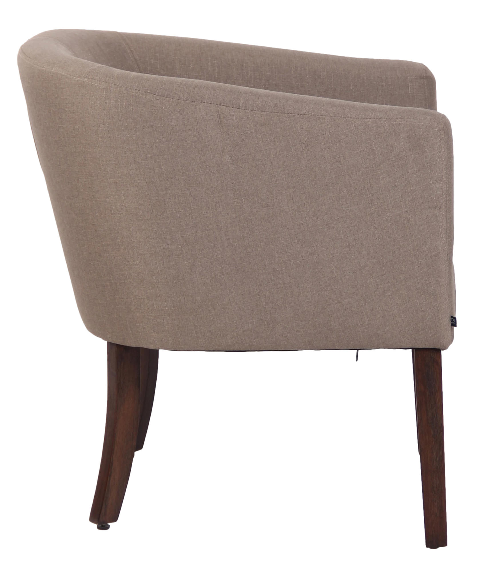 Sessel Nemea Stoff taupe antik