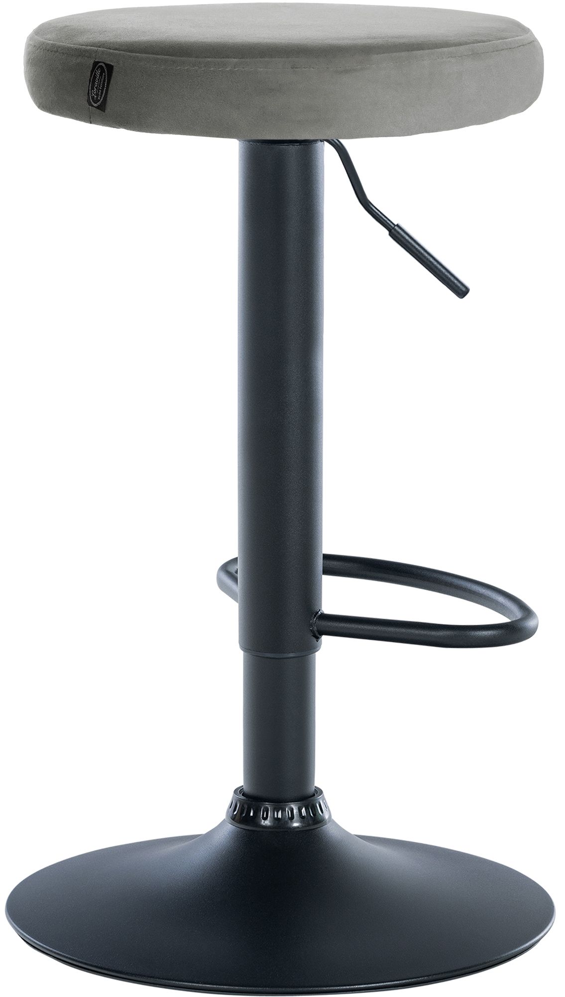 2er Set Barhocker Ponte Samt