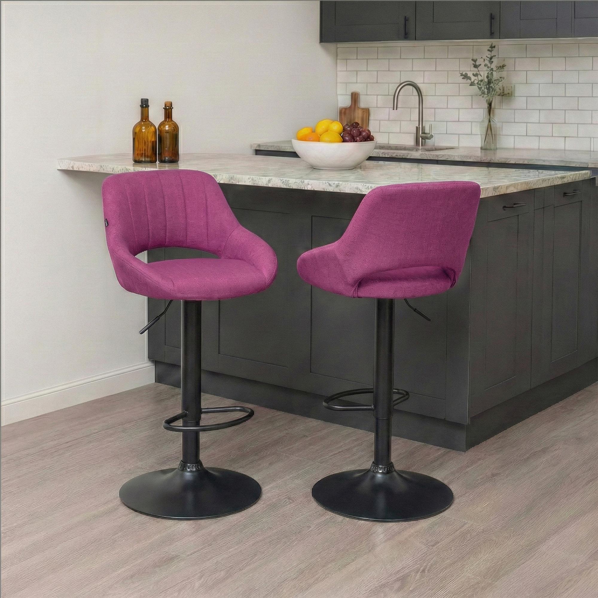 2er Set Barhocker Milet Stoff