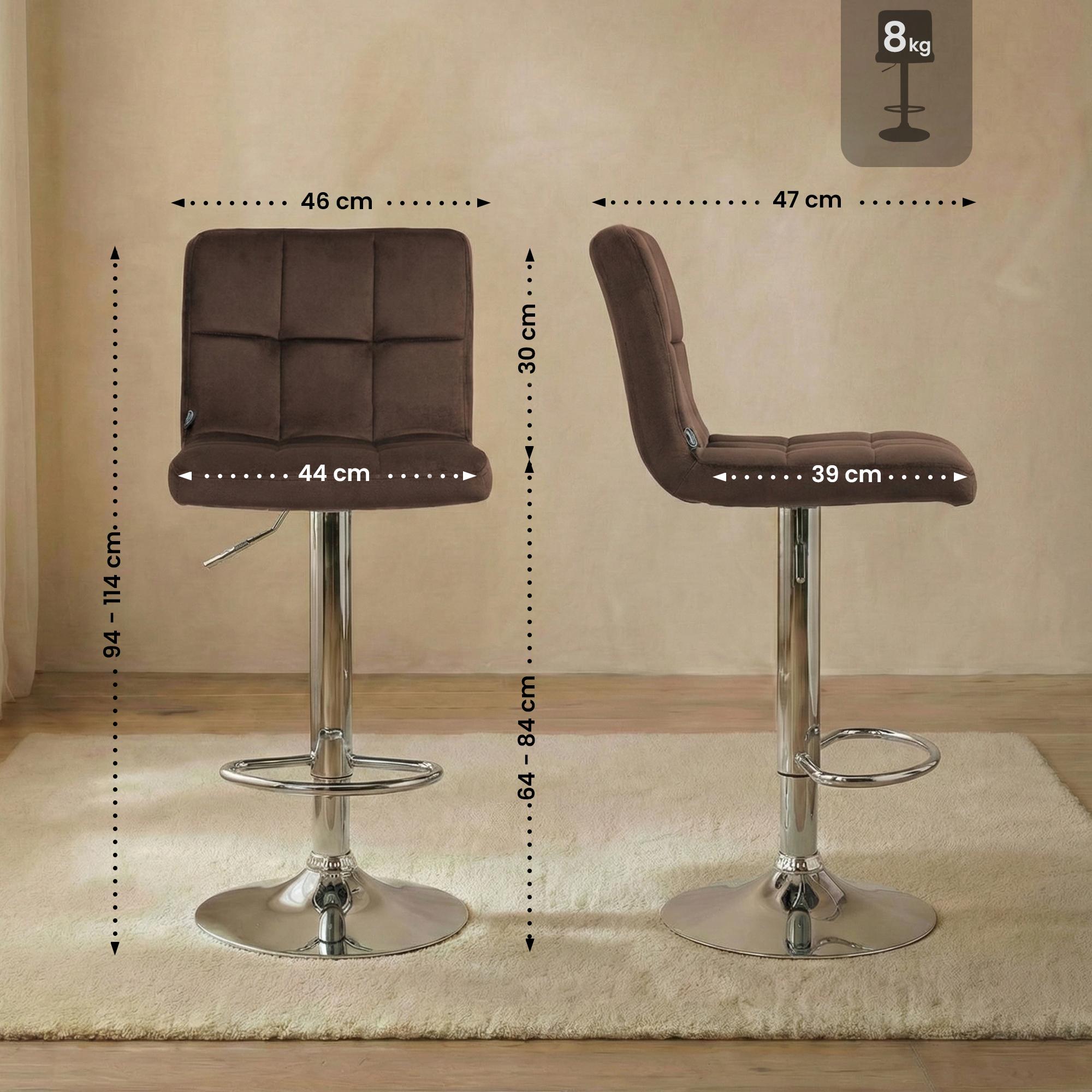 Barhocker Peru Samt
